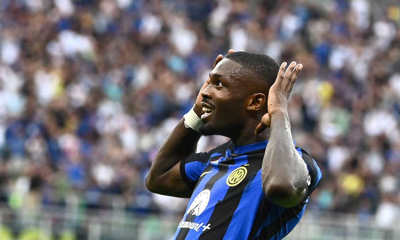 Inter, Thuram: 'Così Fare Gol Di Testa è Facile Anche Per Me. Thu-La ...