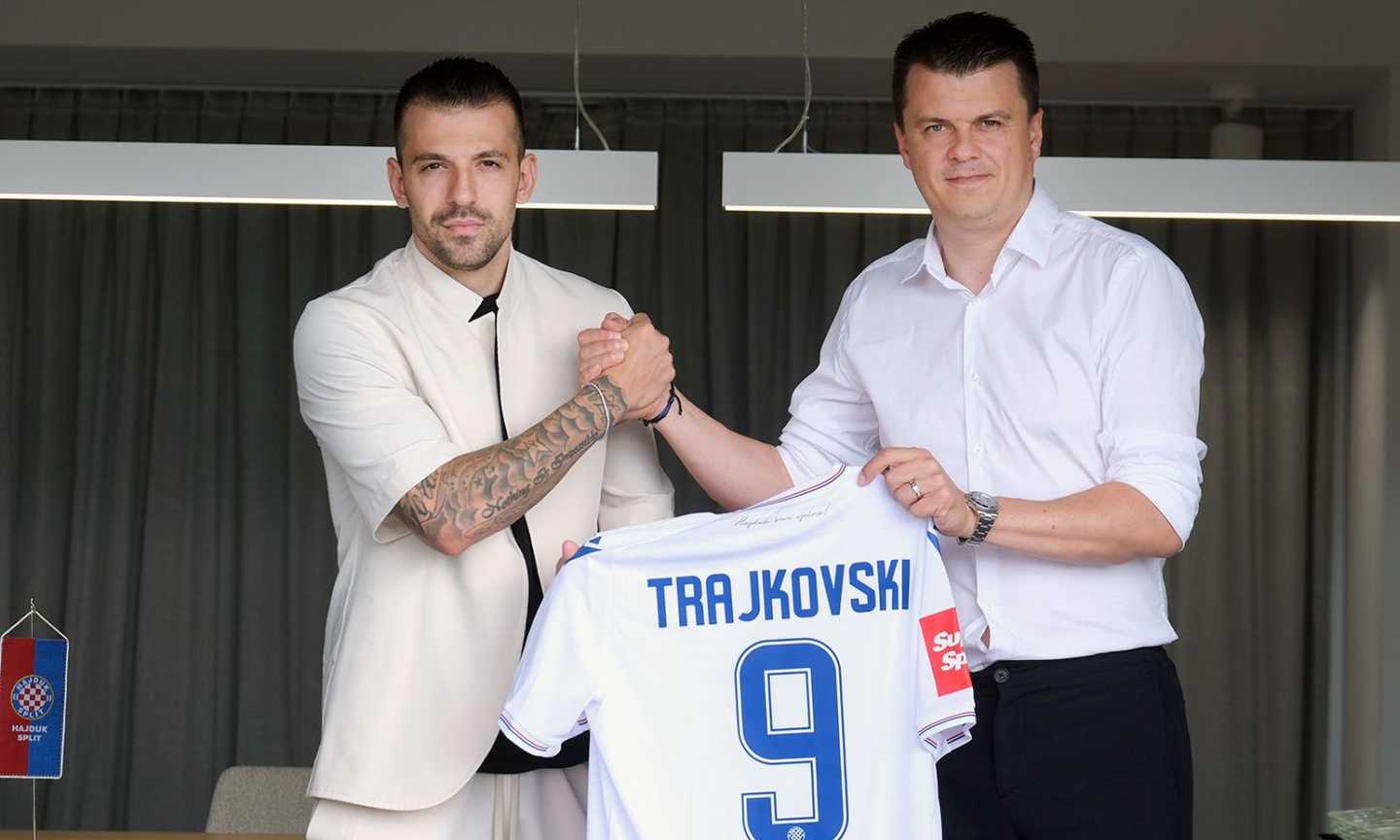 UFFICIALE: Trajkovski, il giustiziere dell'Italia, firma con l'Hajduk Spalato