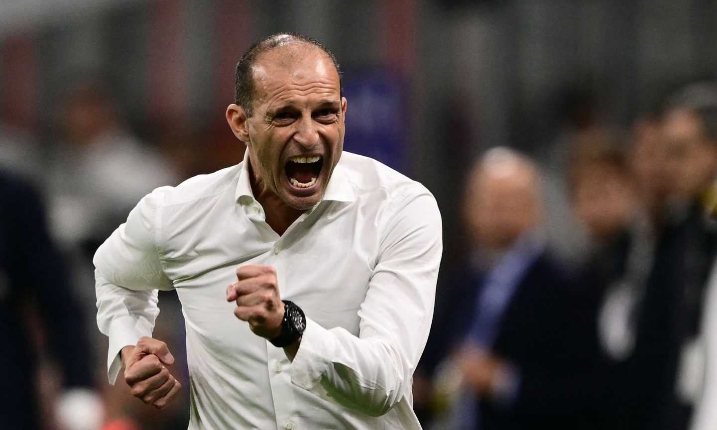 Allegri, lo show del 'domatore' scatena i tifosi: la partita col Milan l'ha vinta lui