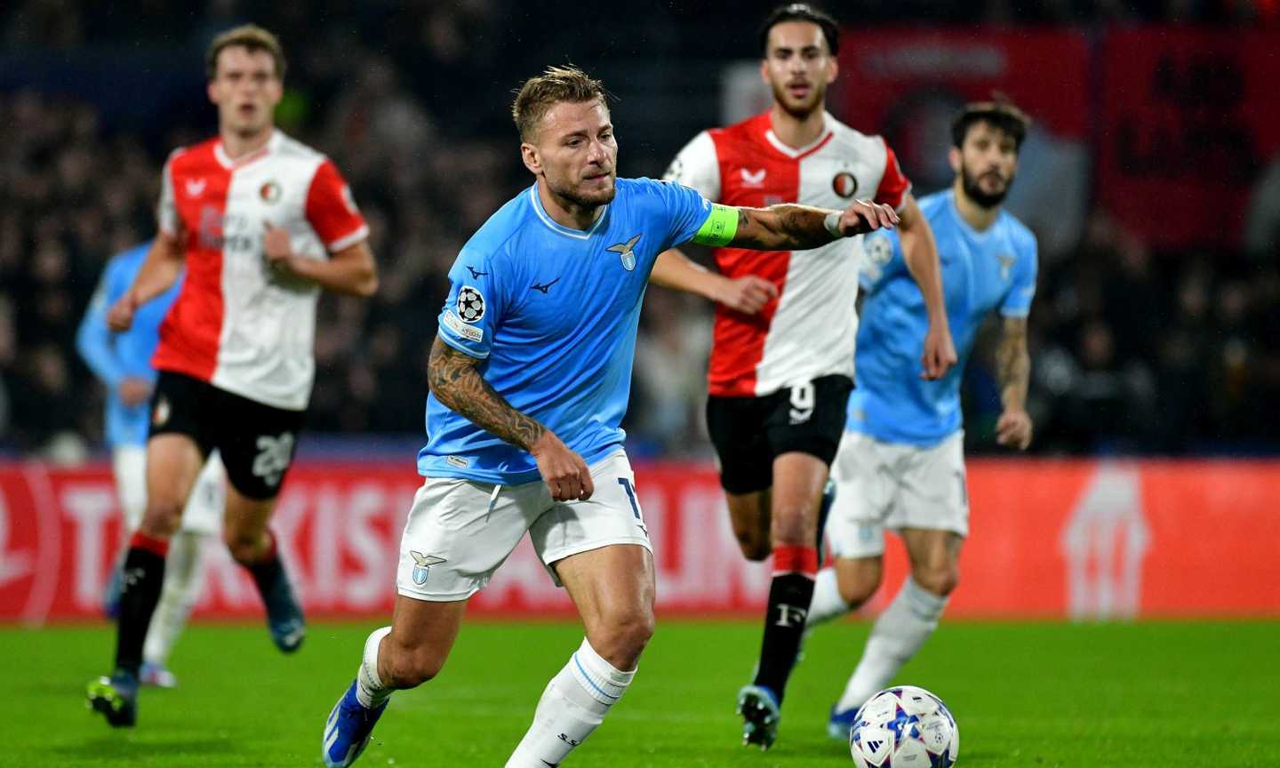 Feyenoord – Lazio: 3-1, il tabellino