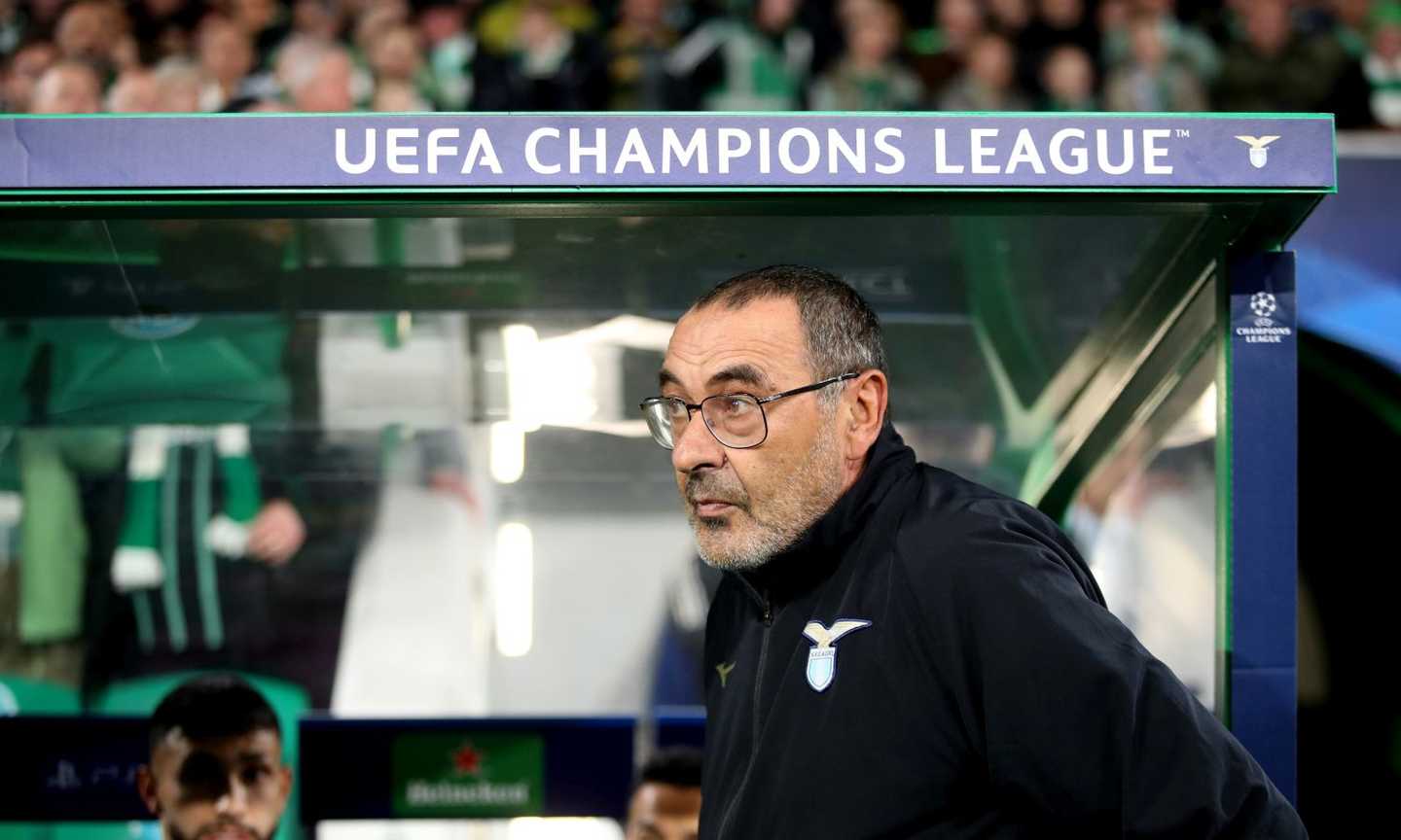 Lazio, Sarri: 'Ho voluto preservare alcuni giocatori per il campionato. Stasera botta di coraggio'