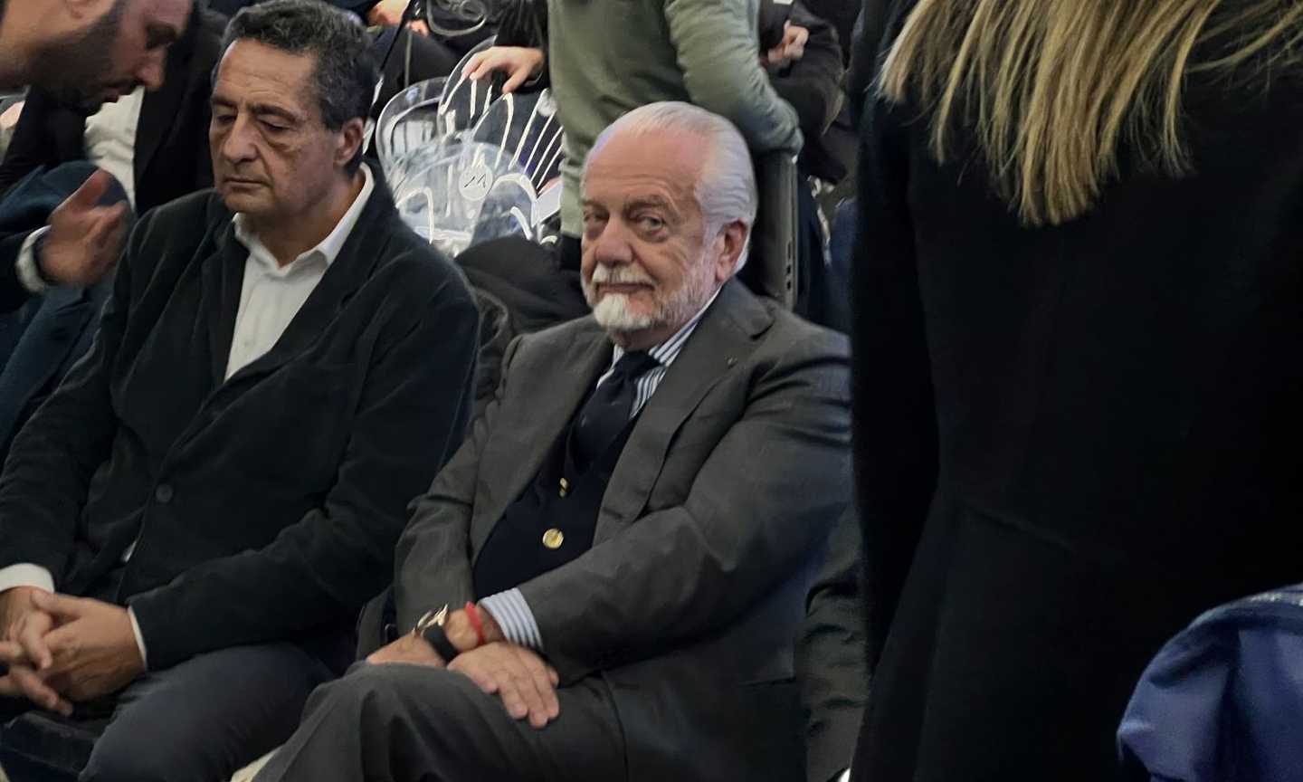 De Laurentiis sul calendario: 'Inter e Juve? Ci vuole cu... e che la Madonna ci accompagni'