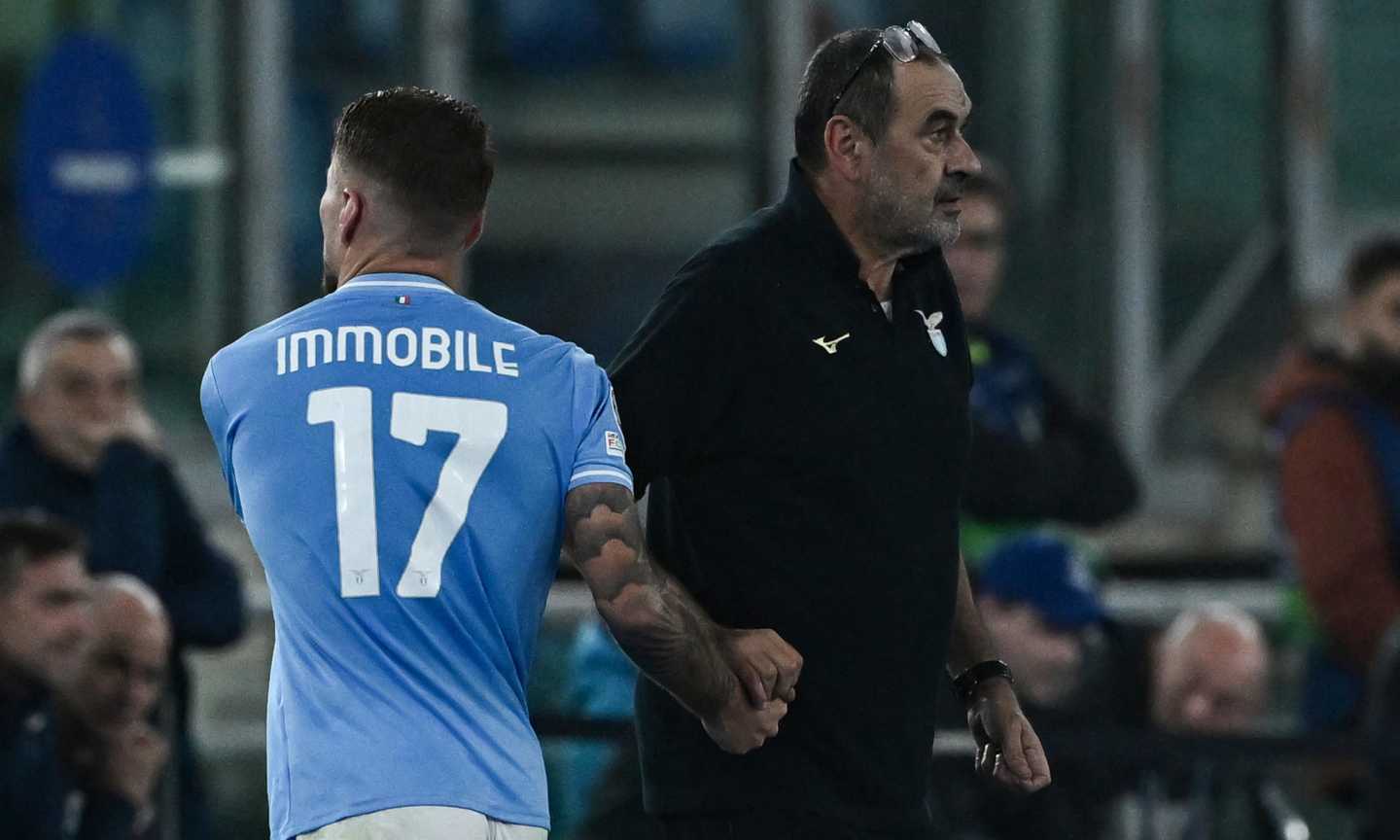 Lazio, ballottaggio aperto: Sarri indeciso tra falso 9 e il rilancio di Immobile