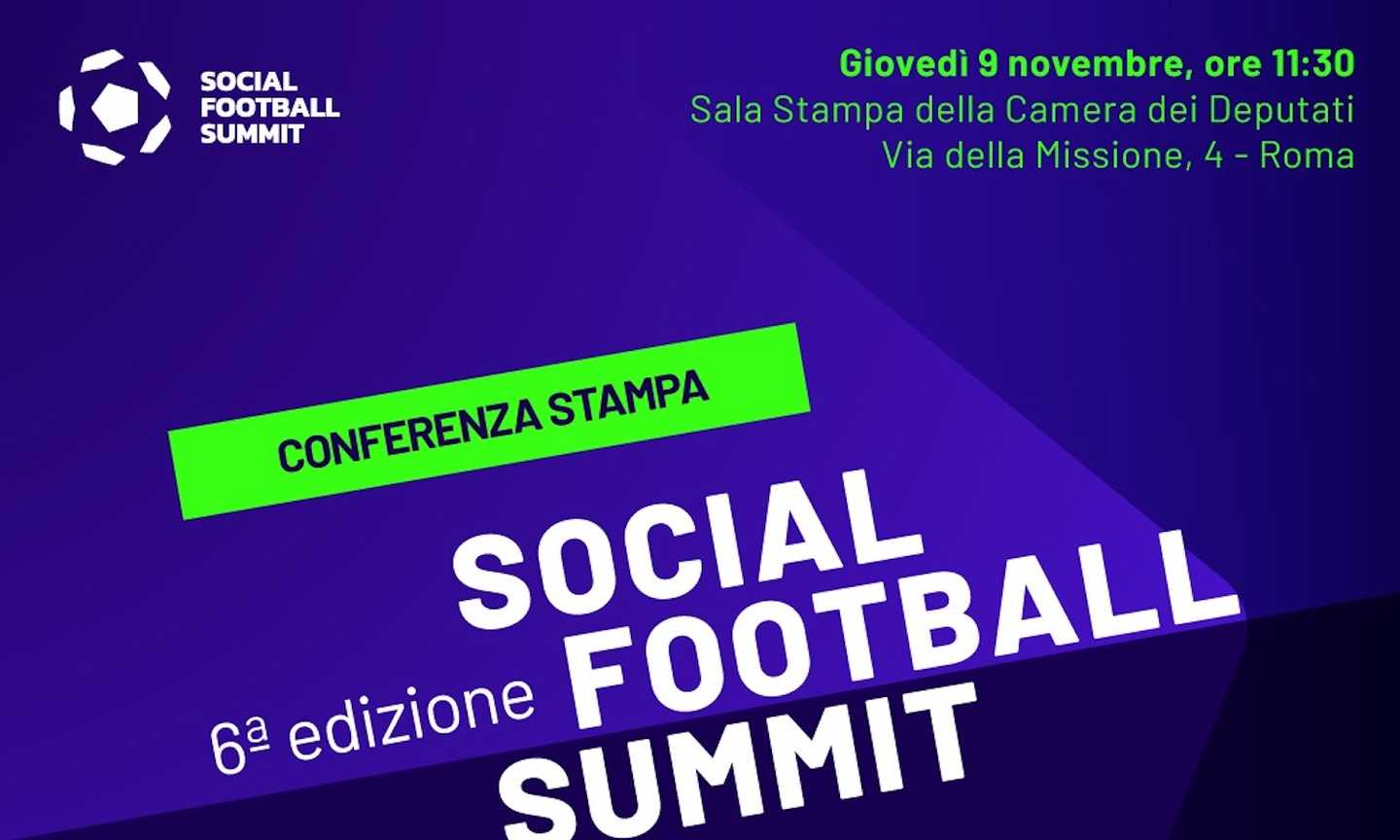 Social Football Summit, presentata alla Camera dei Deputati la sesta edizione 2023