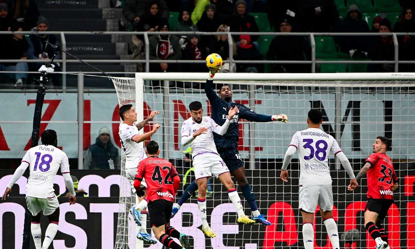 Maignan super in Milan-Fiorentina, Adli: '40 di febbre e senza mangiare'