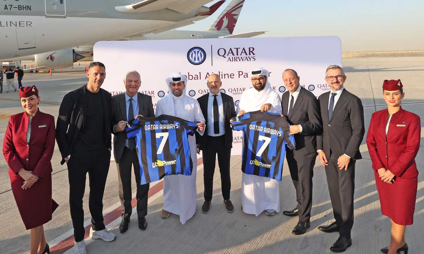 Qatar Airways celebra l'accordo con l'Inter: 'Nuova era di successi'. Le cifre