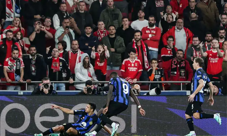 LIVE Benfica Inter 3 3: entra Lautaro LIVE Benfica Inter 3 3: entra Lautaro