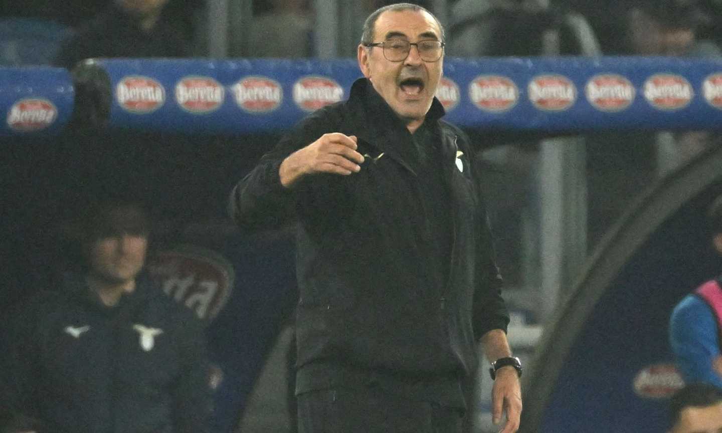 Lazio, Sarri: 'Un campo così non è all'altezza. L'abbraccio con Mou...'