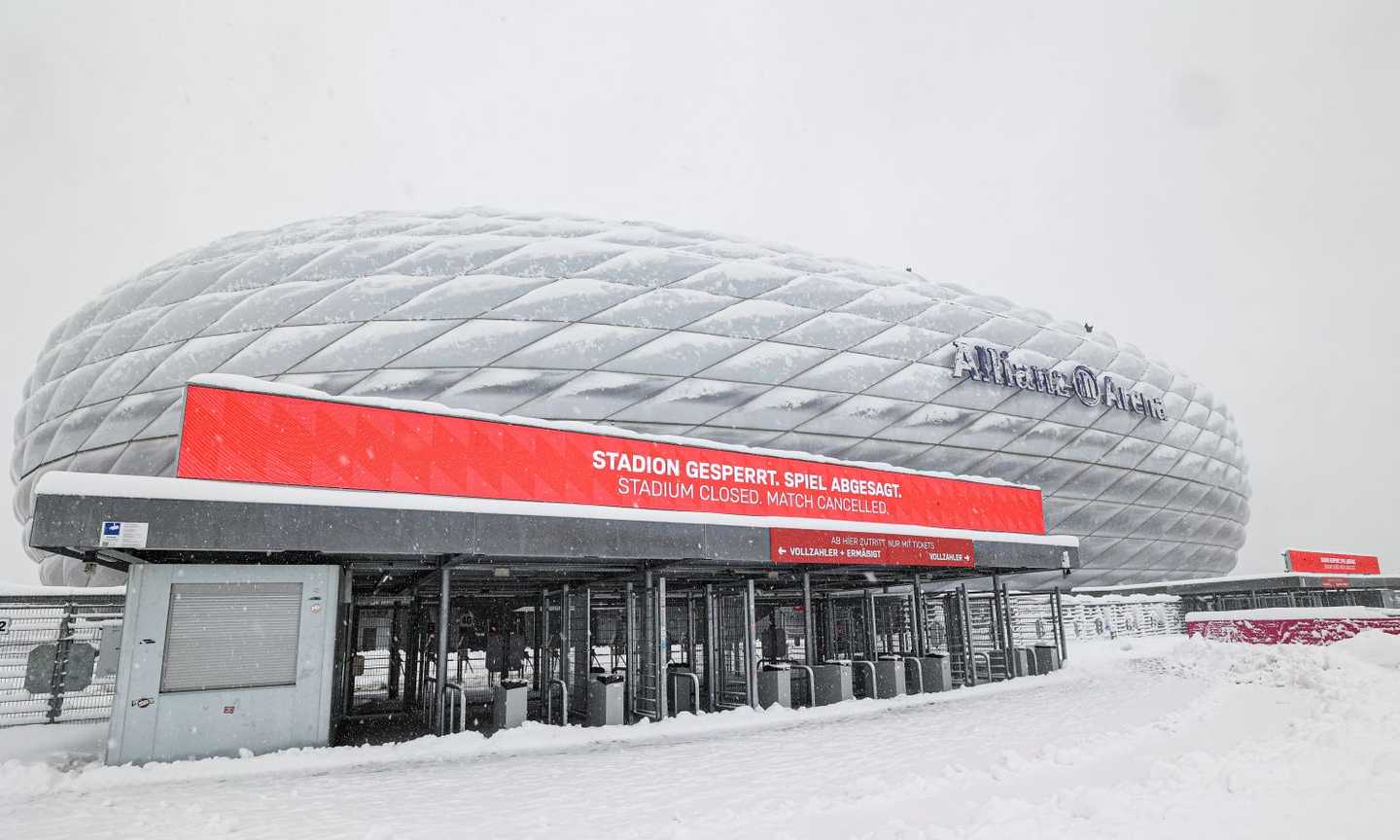 Bundesliga, UFFICIALE: rinviata per neve Bayern-Union Berlino