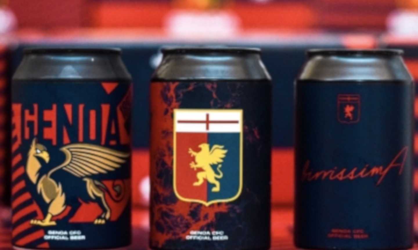 Genoa, arriva la birra ufficiale del Grifone