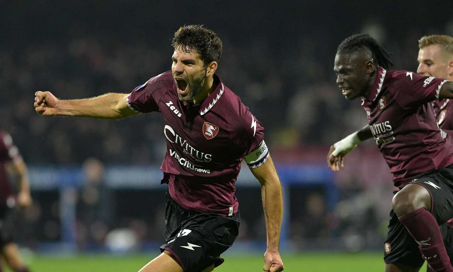 Salernitana, Fazio: 'Meritavamo la vittoria anche contro il Milan. Lotteremo fino alla fine'