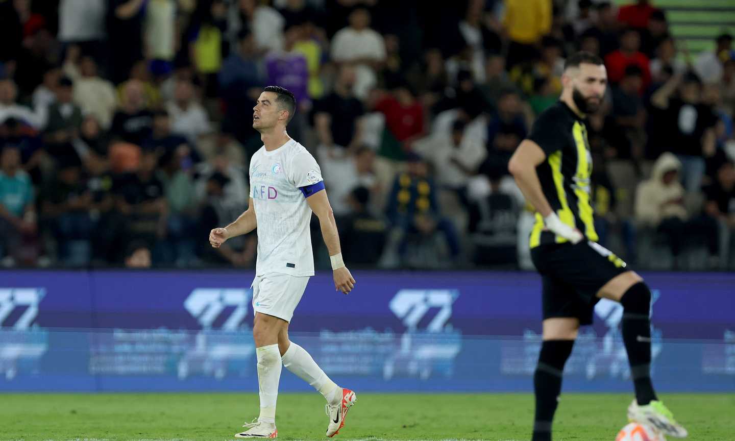 Ronaldo batte Benzema alla prima da rivali in Arabia: manita Al-Nassr, Al-Ittihad sempre più giù