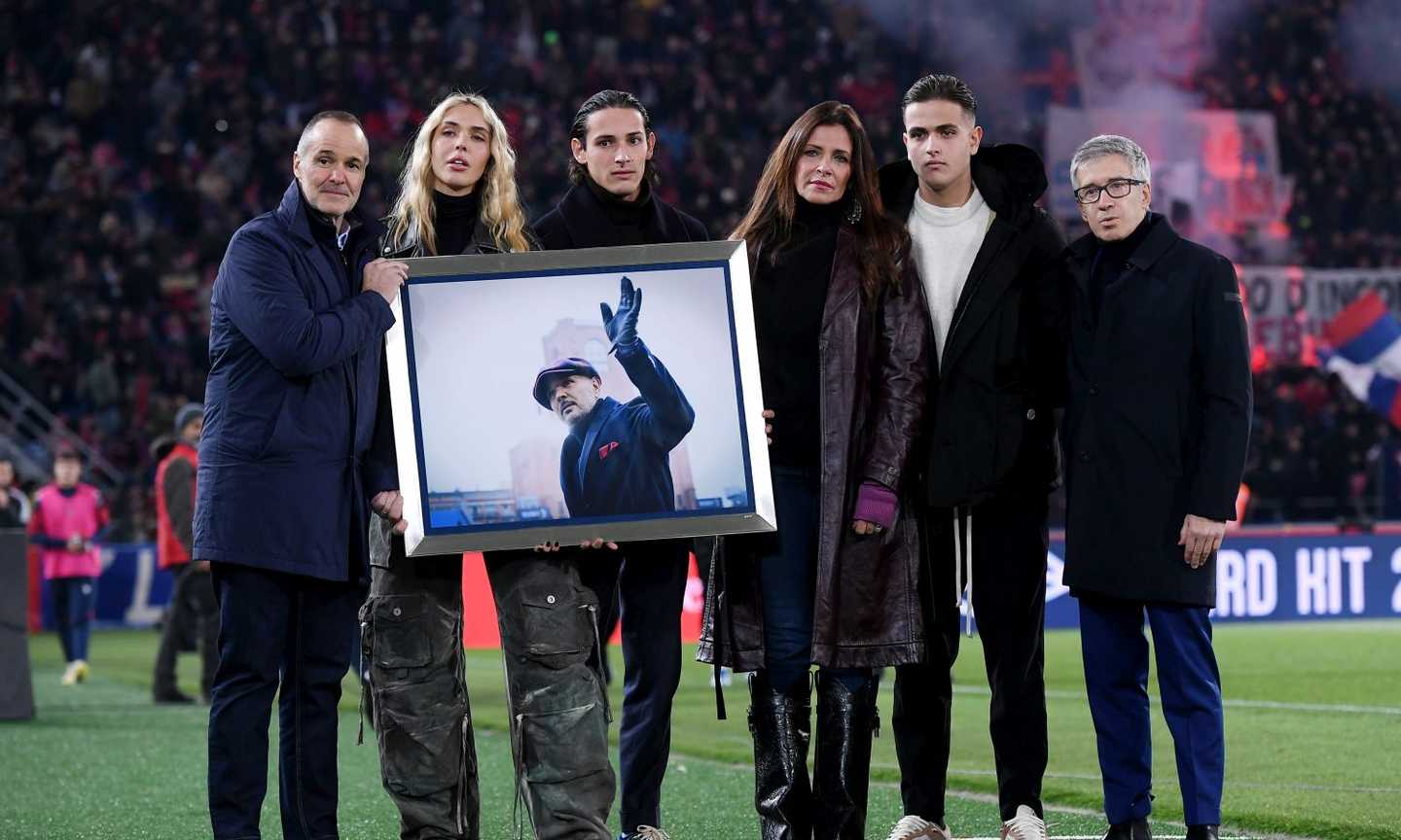 Bologna-Roma, il Dall'Ara ricorda Mihajlovic: 'Indelebile, sempre nel cuore' FOTO