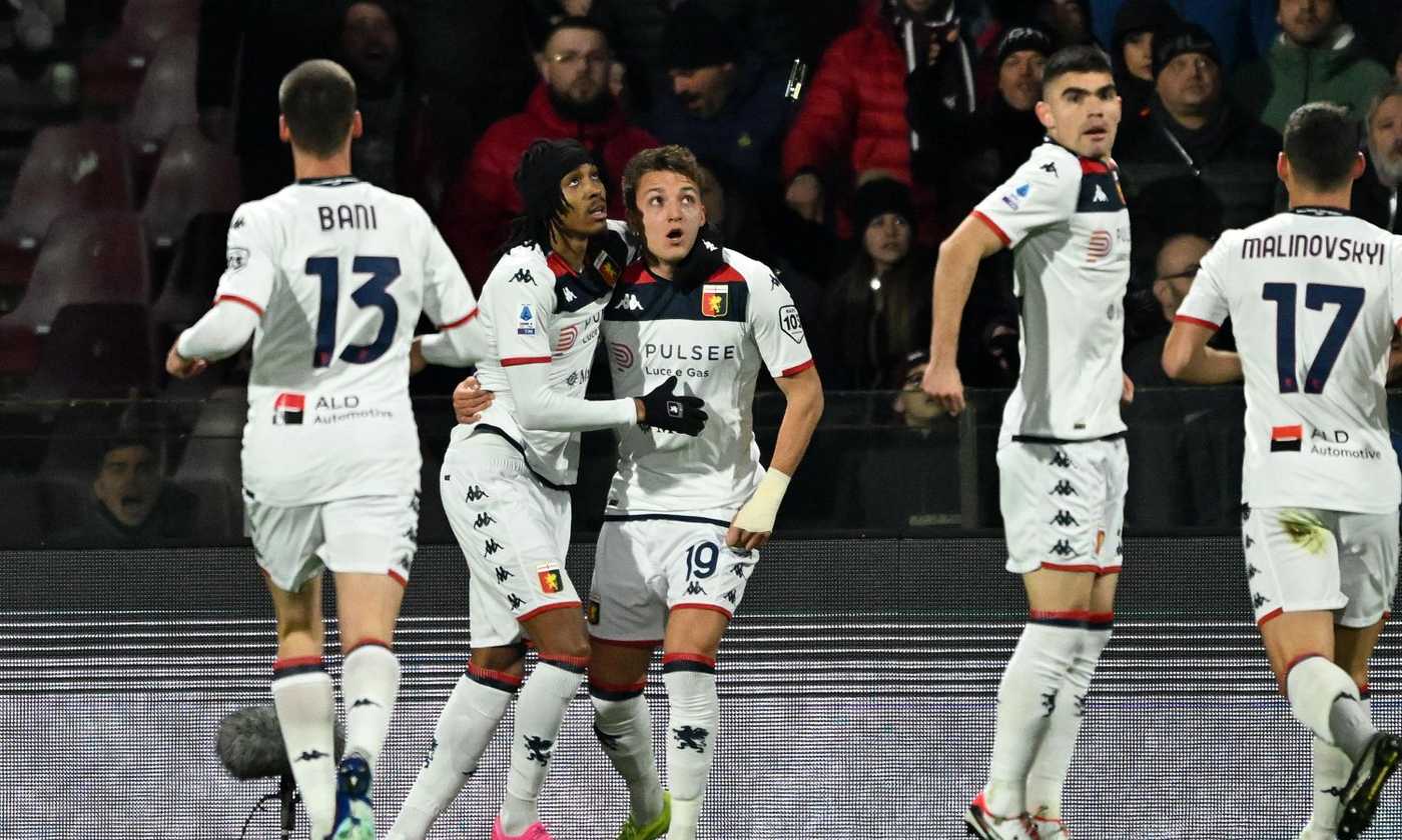 Genoa vs Salernitana: Genoa’s 2-1 Victory with Goals from Retegui and Gudmundsson