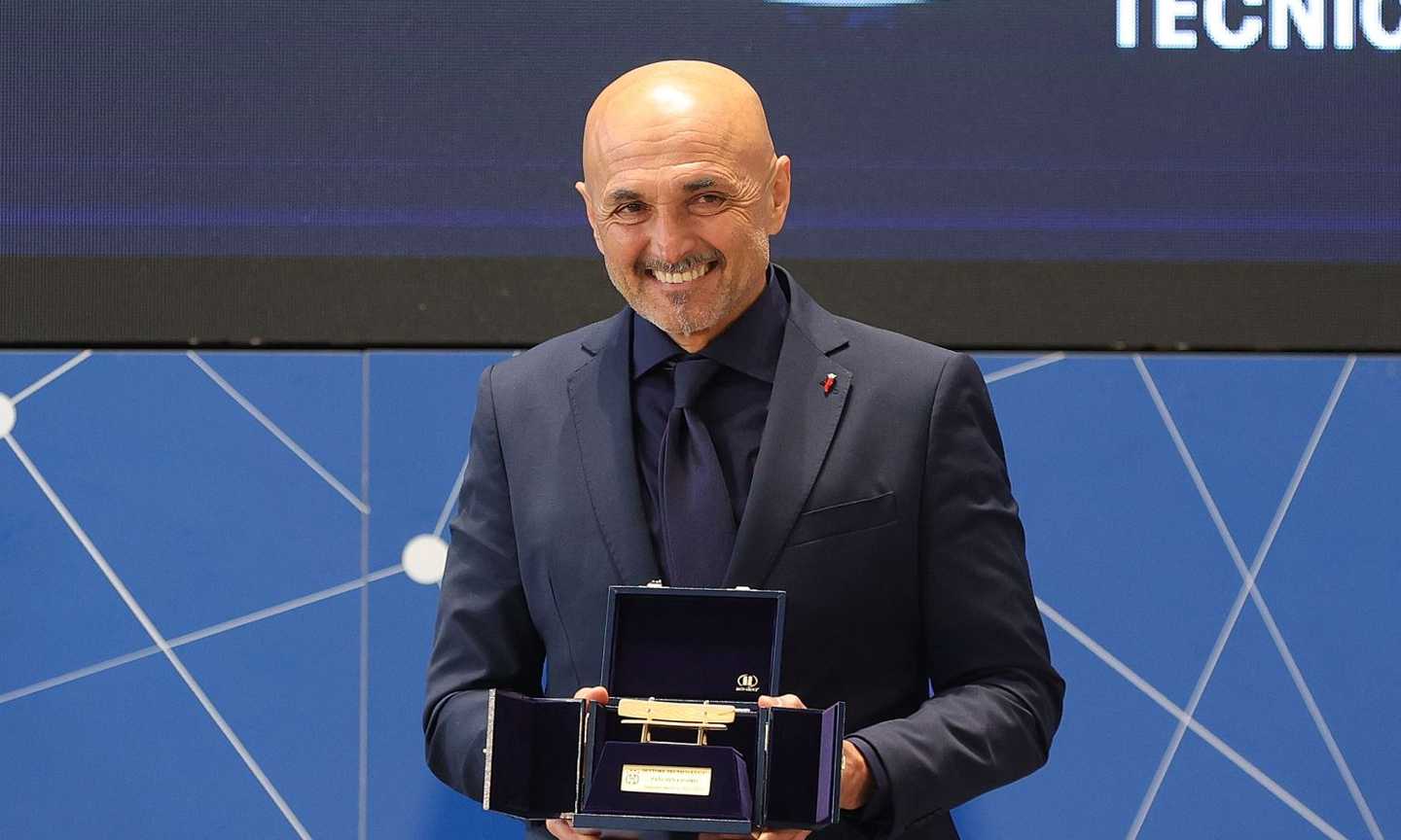 Spalletti stravince la Panchina d'Oro davanti a Inzaghi e Pioli. Da Grosso a Vivarini e Samaden: tutti i premi