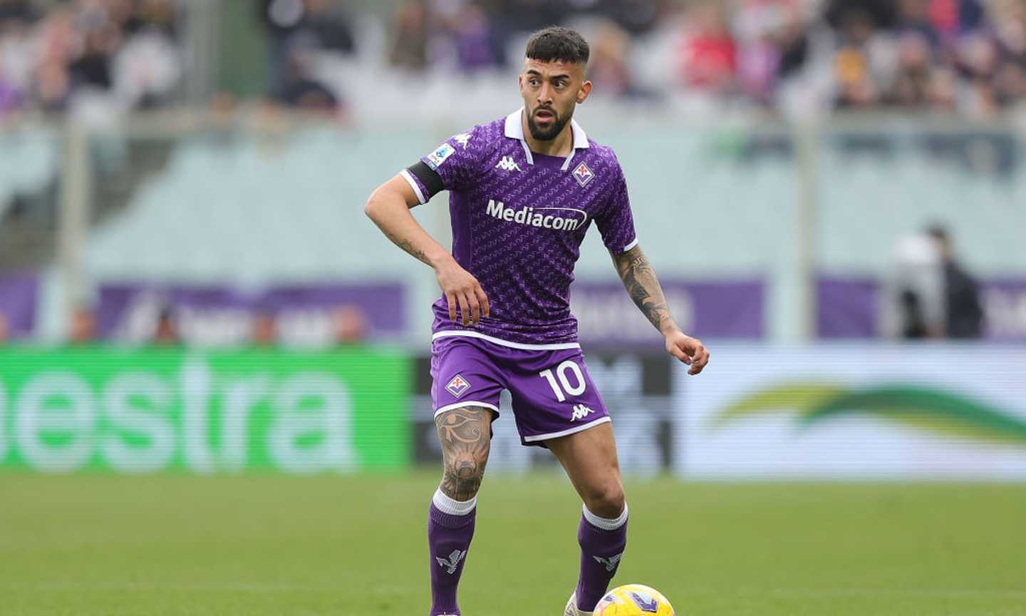 Fiorentina, Nico Gonzalez: 'Mi piace giocare con Belotti. Io in campo dove vuole il mister'