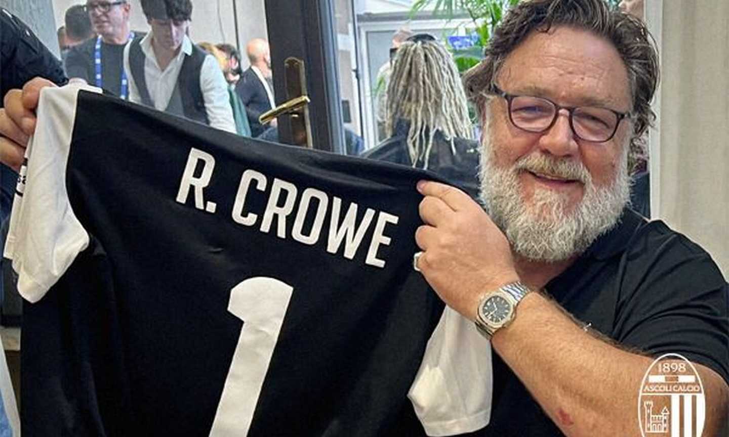 Sanremo 2024, Russell Crowe e il legame con l’Ascoli