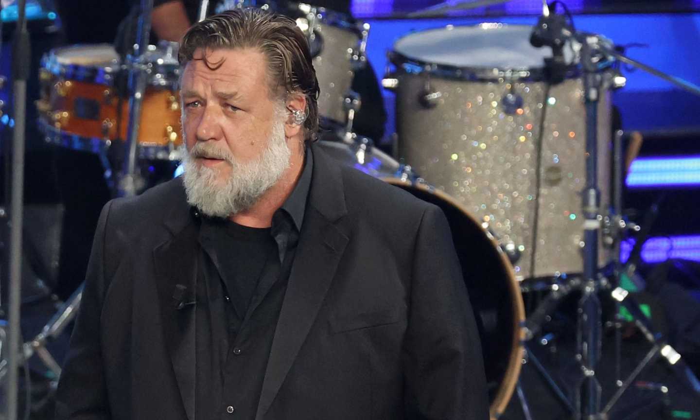 Sanremo 2024, Russell Crowe: 'Tifo Lazio, all'Olimpico potrei impazzire'