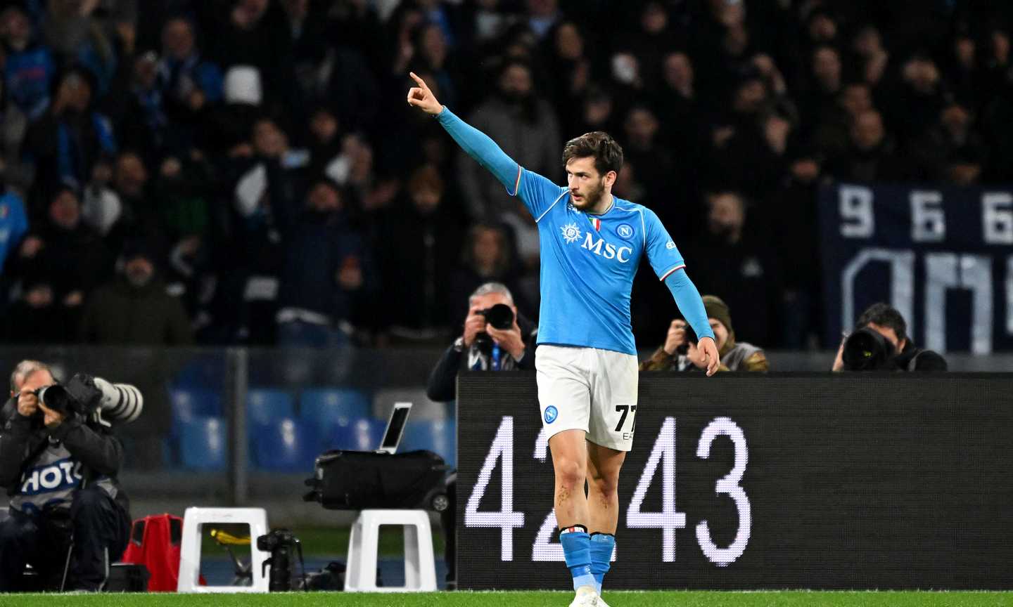 Napoli da record contro la Juve: 5 vittorie di fila