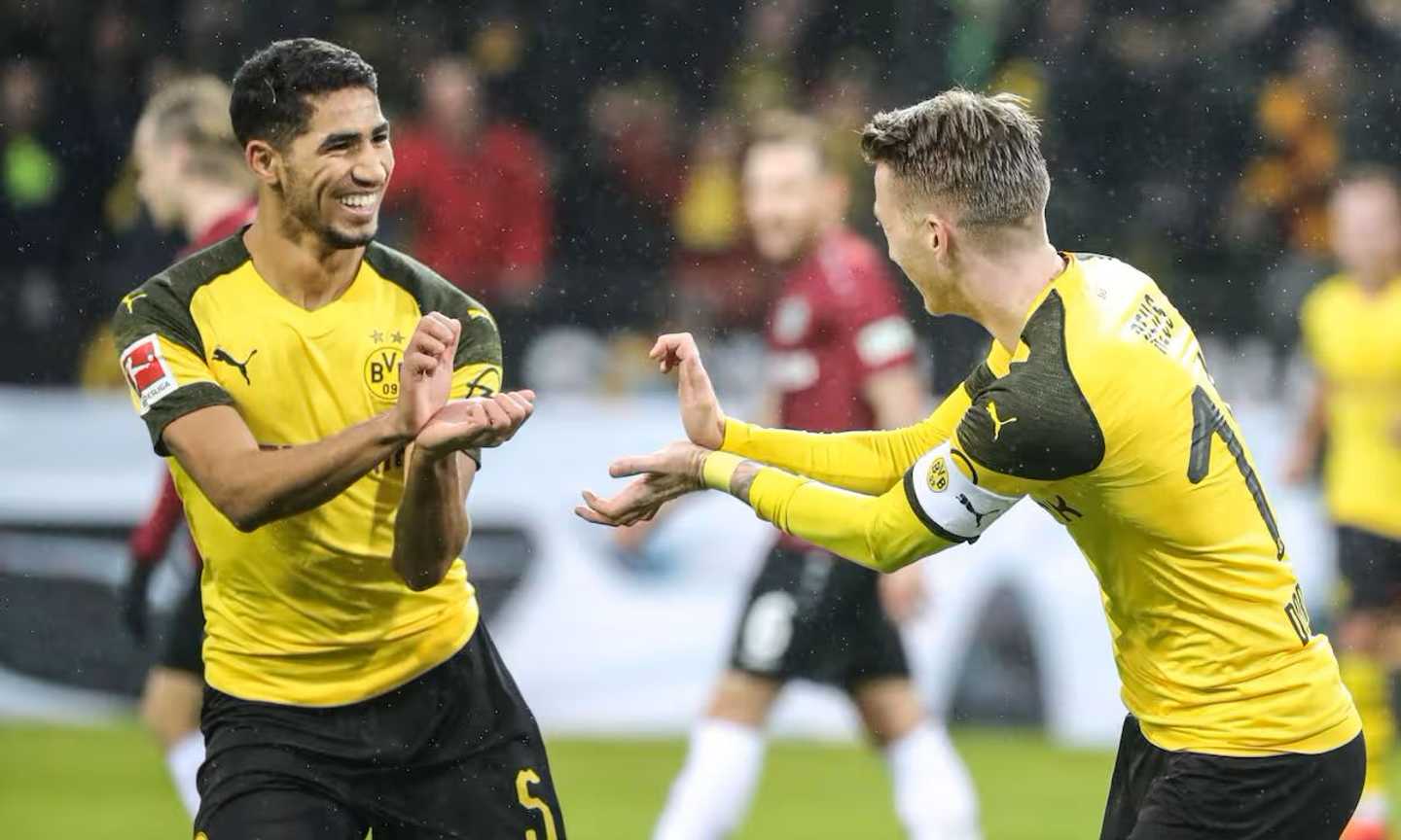 Marco Reus, Achraf Hakimi e l'onda energetica Image gallery