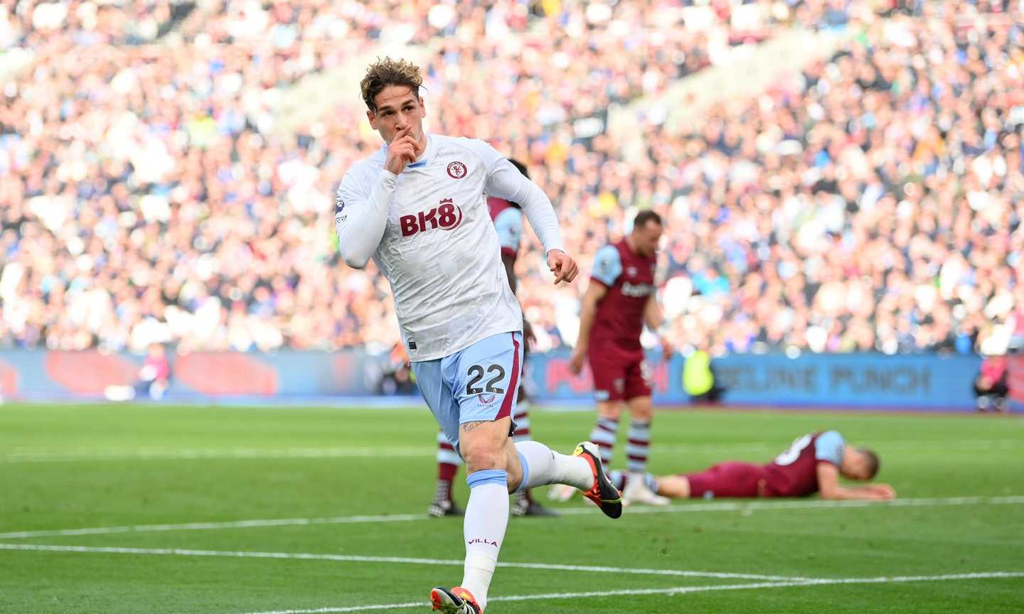 Premier League: Zaniolo-gol e beffa Mavropanos al 96', West Ham-Aston Villa 1-1