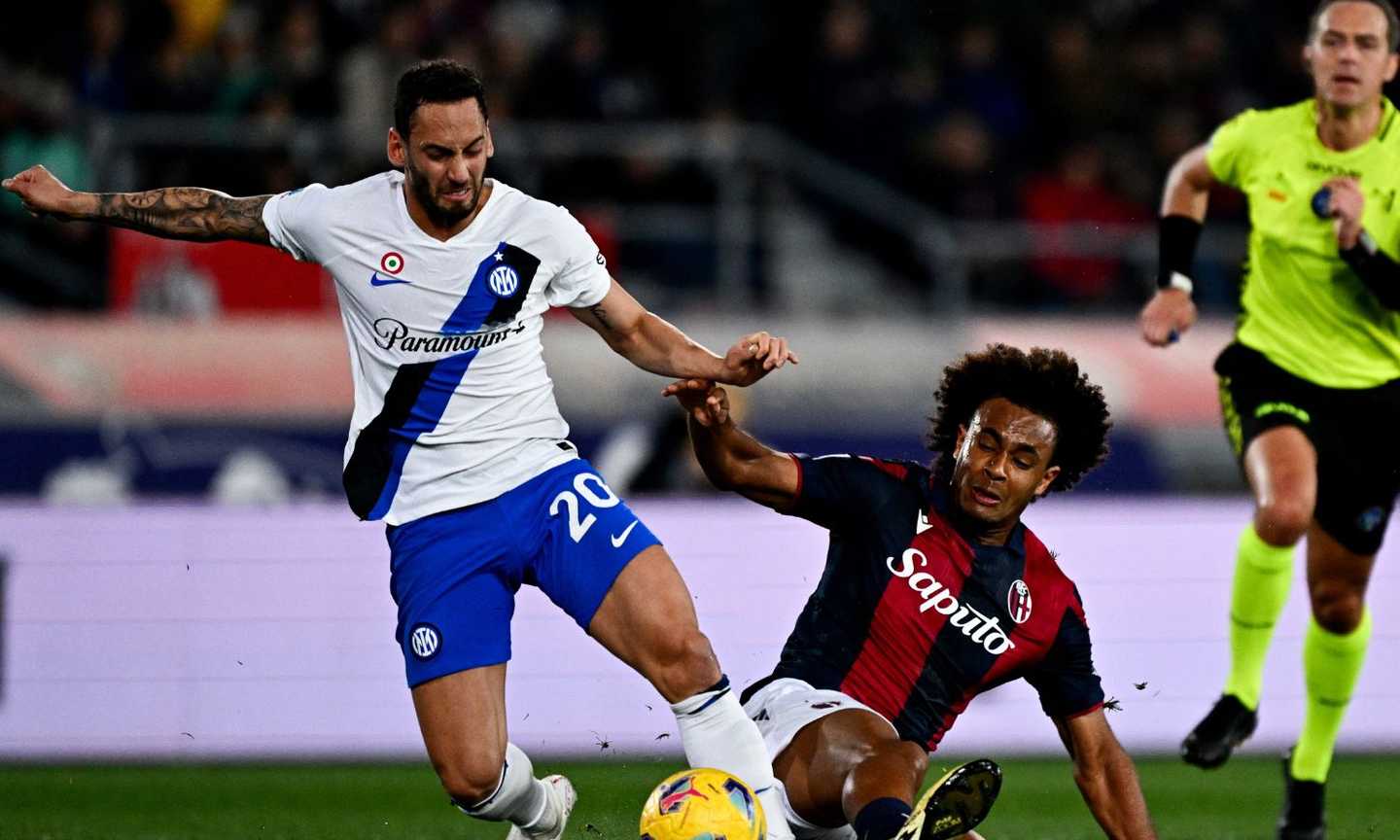 Bologna-Inter, la MOVIOLA: i rossoblu chiedono un rigore. Giallo per Zirkzee 