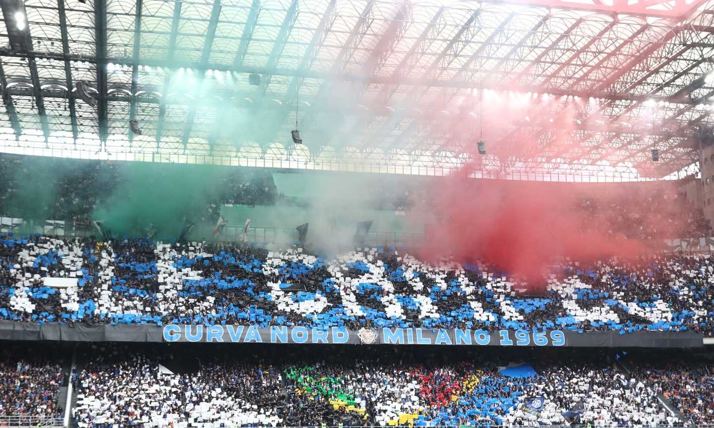 Inter, la coreografia della Curva Nord per lo Scudetto parla spagnolo