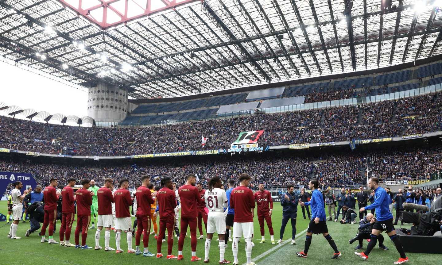 Inter-Torino, pasillo de honor per i campioni: cos'è e come funziona