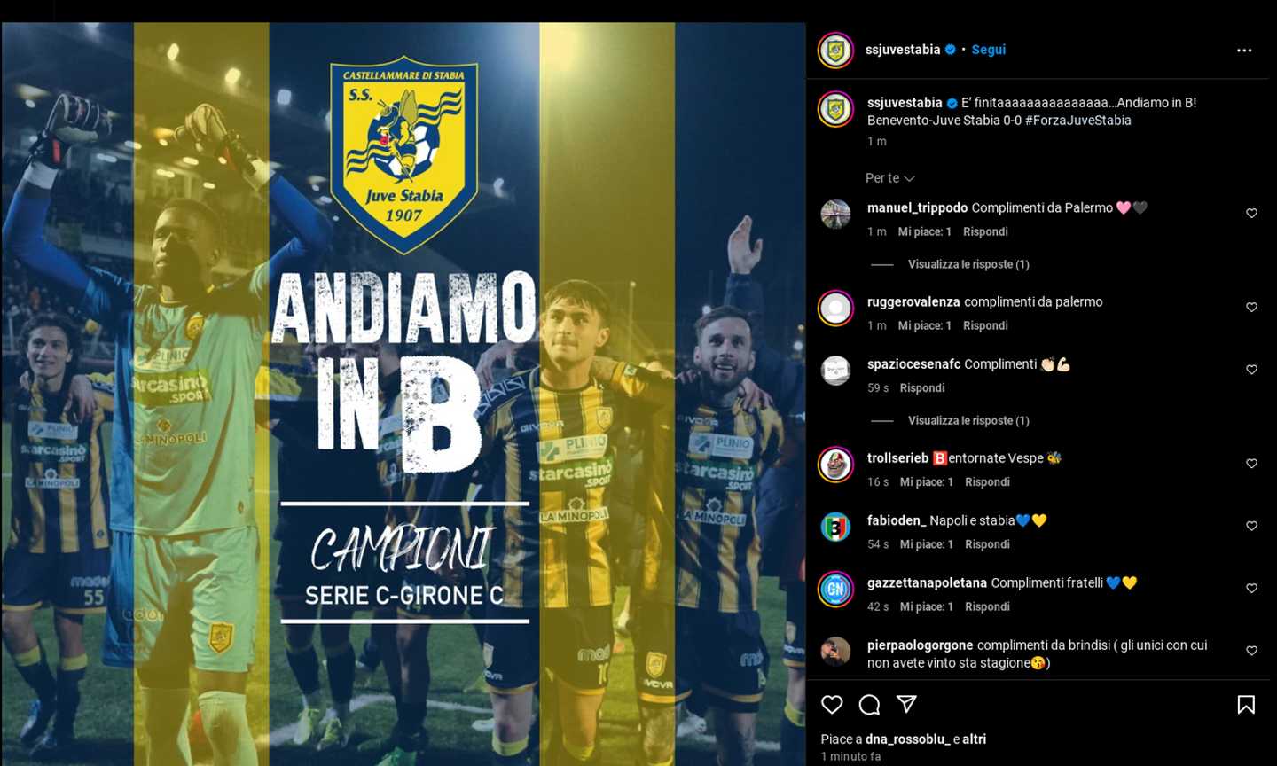 Avellino-Juve Stabia: le formazioni, dove vederla in tv e streaming