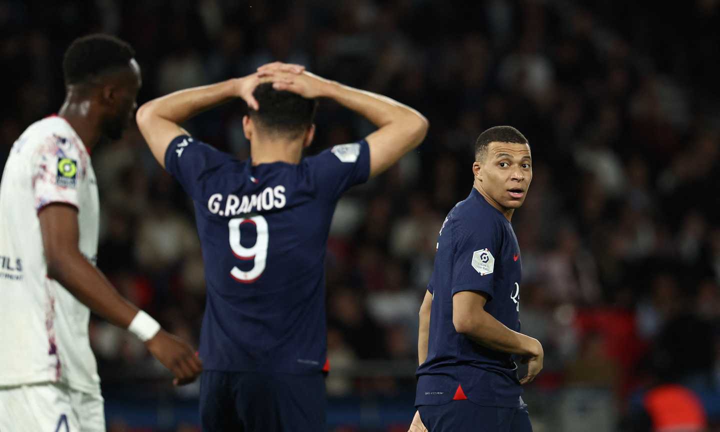 PSG: Luis Enrique fa partire dalla panchina Mbappé e pareggia in casa con l'ultima in classifica