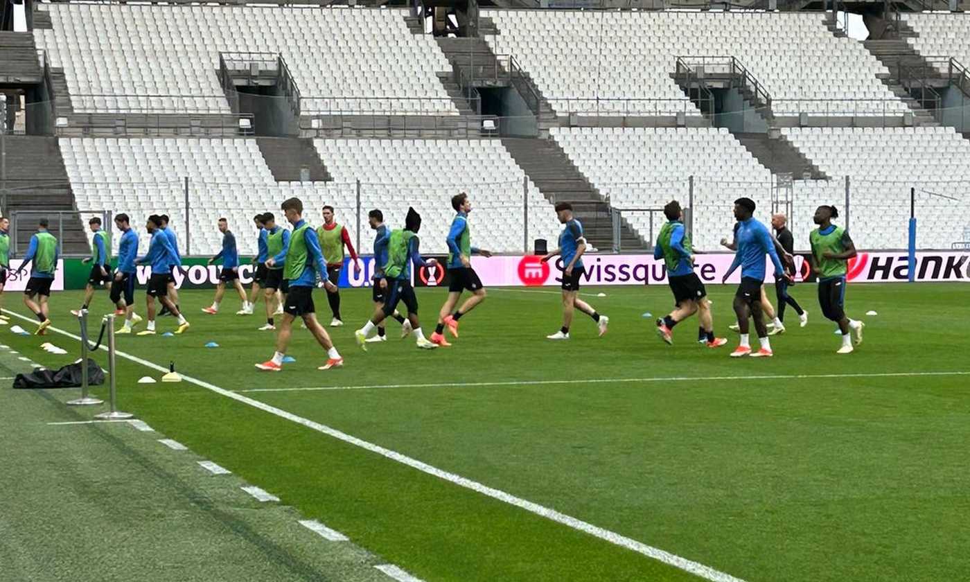 Atalanta Rifinitura Al Vélodrome In Vista Del Marsiglia Le Ultimeeuropa League 