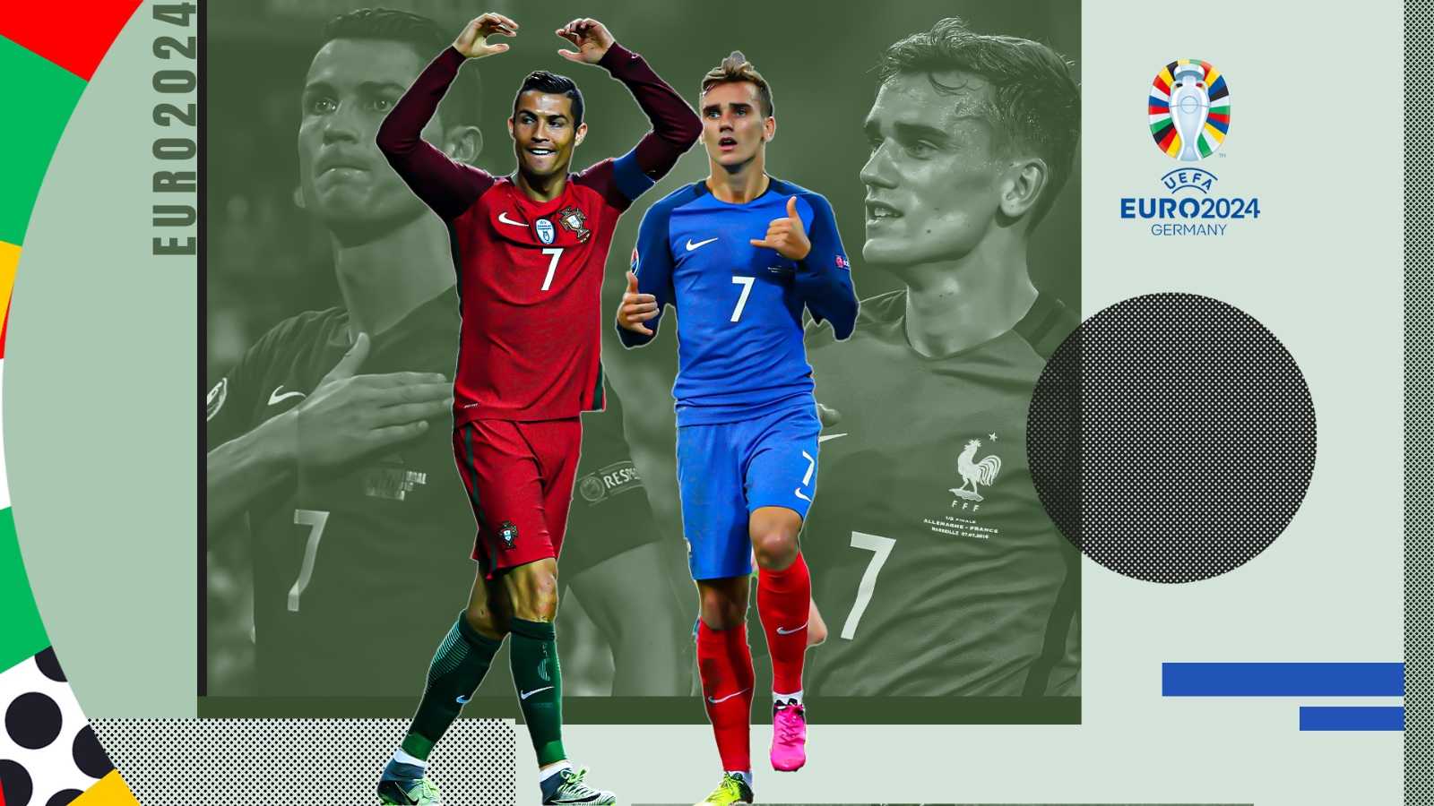 Europei, la classifica marcatori storica: domina Ronaldo, che "doppia" Griezmann. Sul podio due leggende