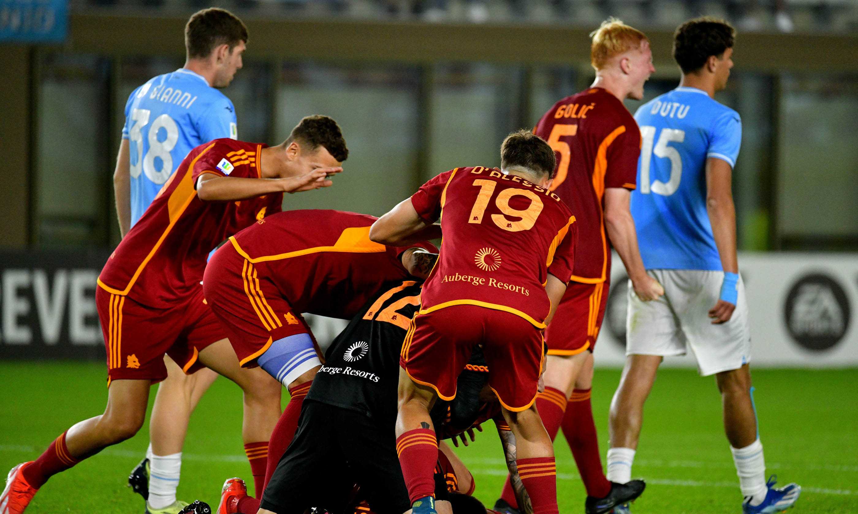 Roma in finale Scudetto Primavera: Alessio in rovesciata firma la vittoria per 3-2 nel derby con la Lazio