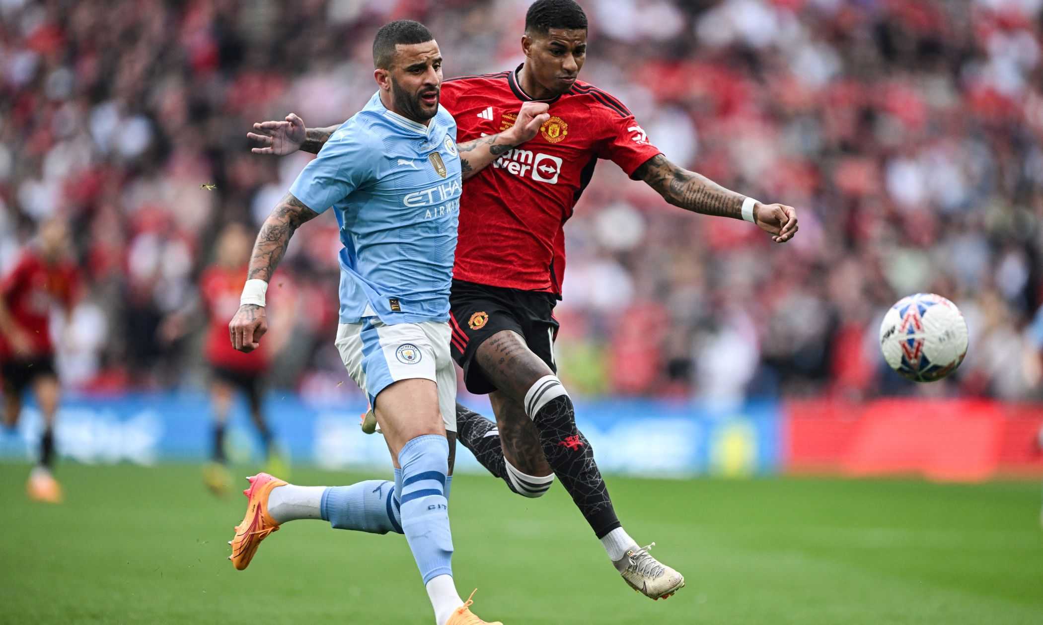 Manchester-City-Manchester United LIVE 0-0: che rischio di Walker, Stones salva su McTominay