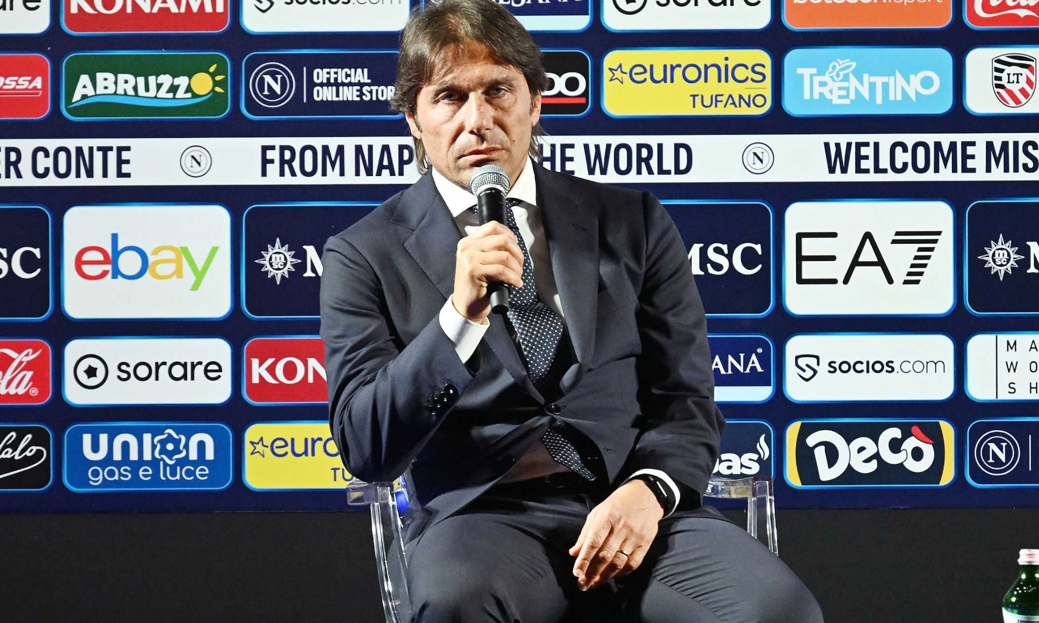 Napoli, Conte: "Osimhen? Deve avere l'atteggiamento giusto, non so come andrà a finire"