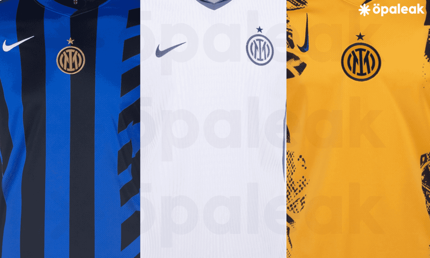 Inter, ecco le tre nuove maglie per la prossima stagione FOTO