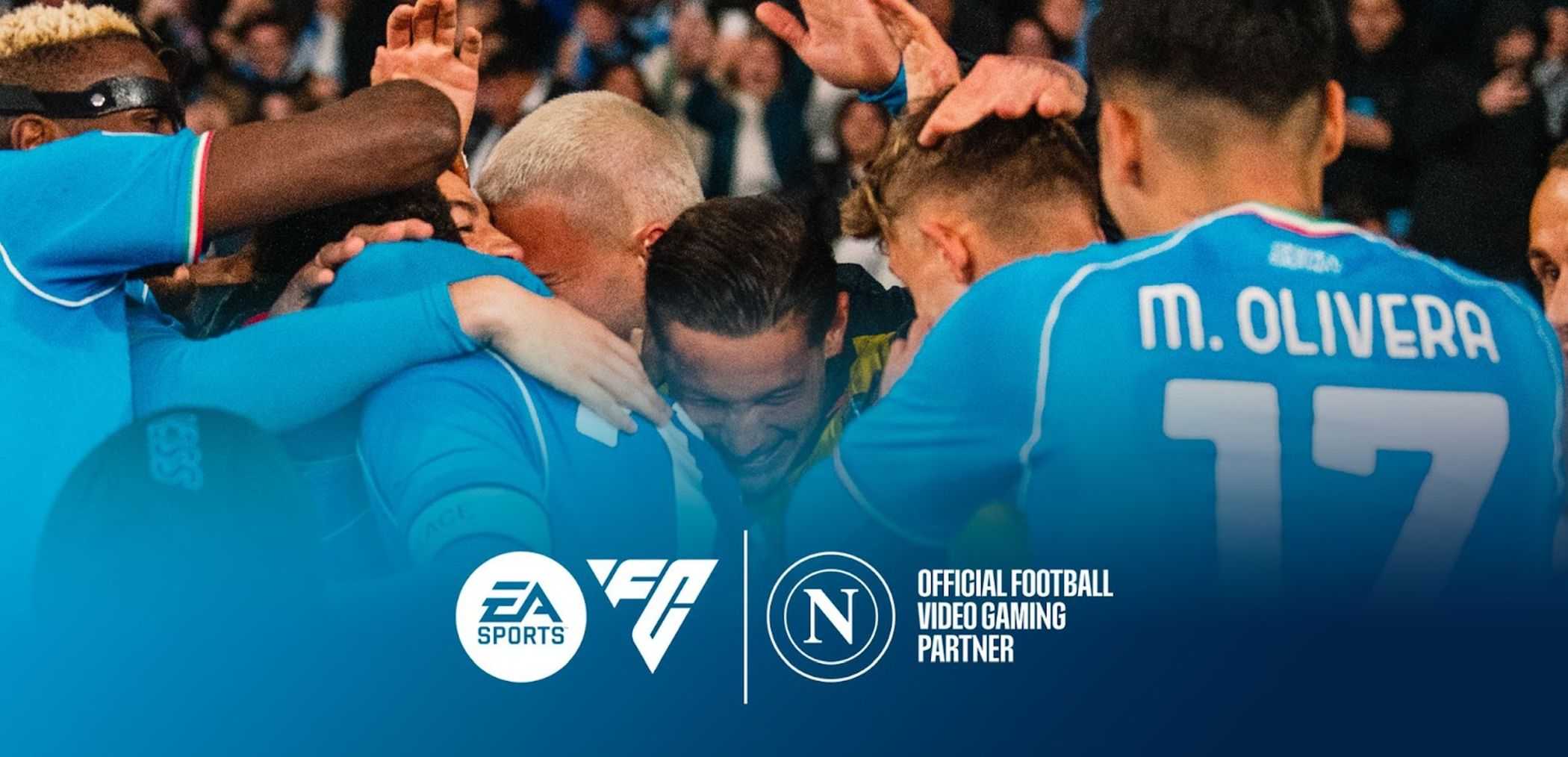 Il Napoli su EA FC25: ufficiale la nuova partnership