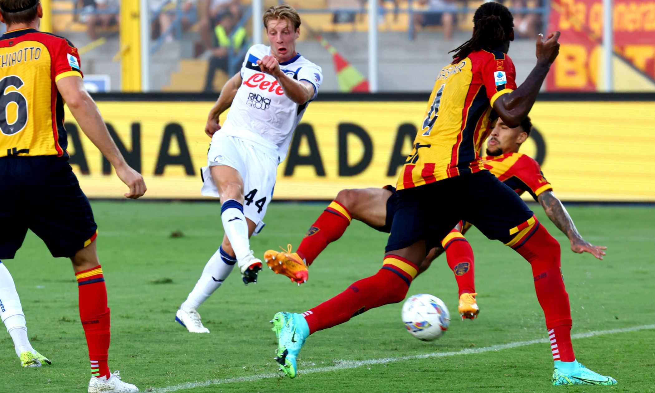 Lecce-Atalanta 0-4: il tabellino