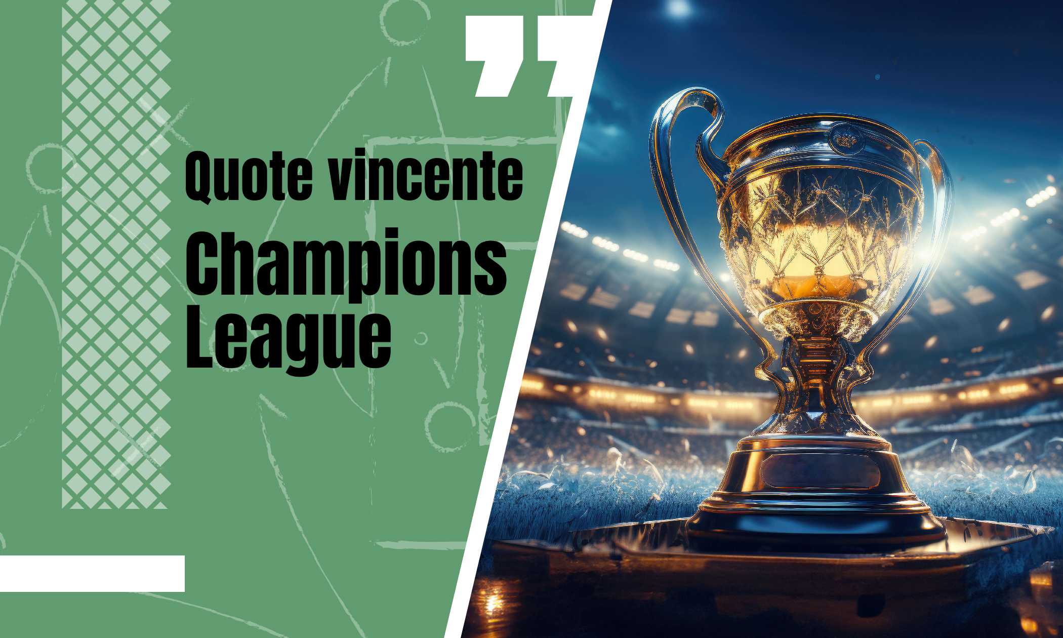 Quote vincente Champions League 2025, il parere dei bookies sulle favorite