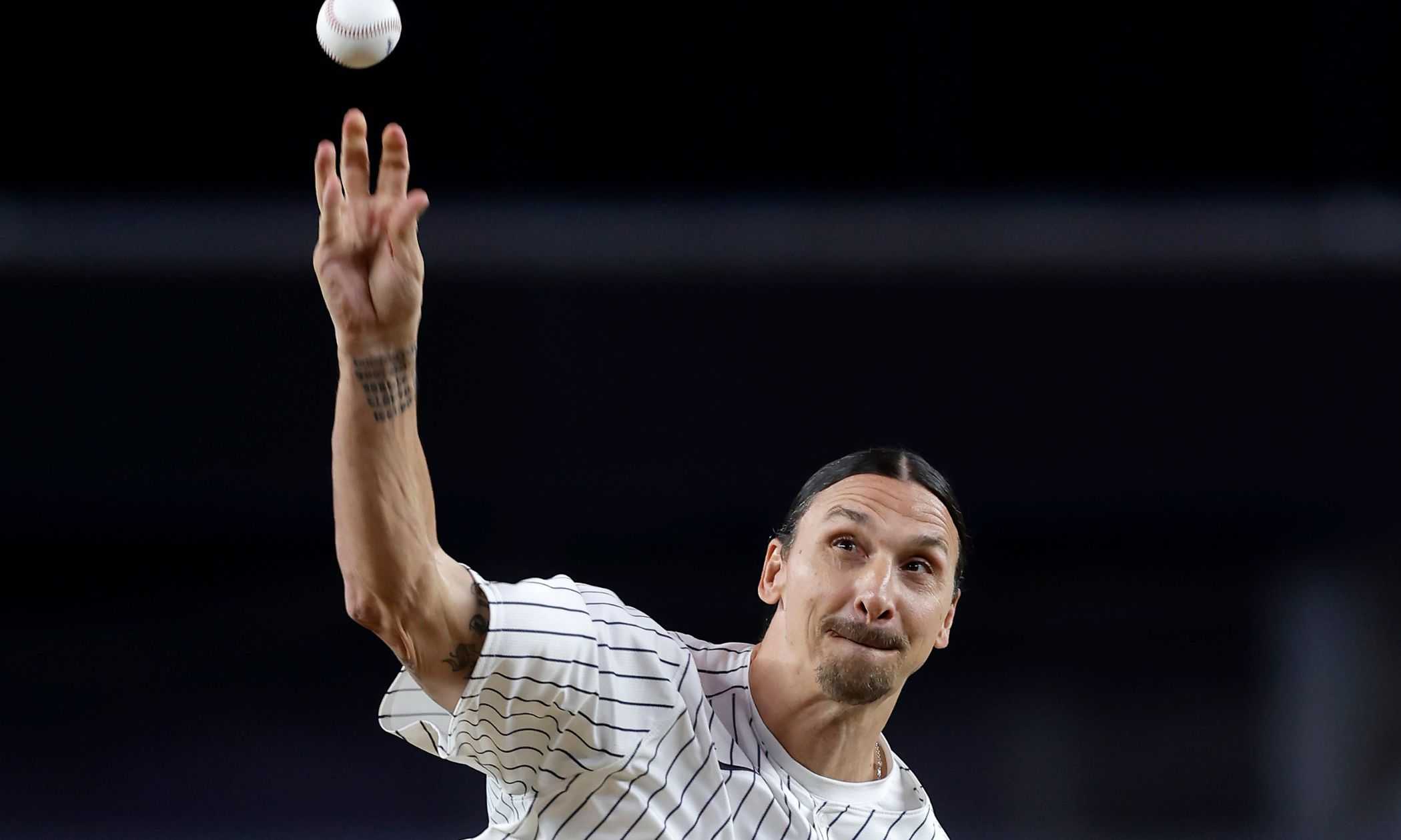 Milan, Ibrahimovic si dà al baseball: protagonista anche allo Yankee Stadium