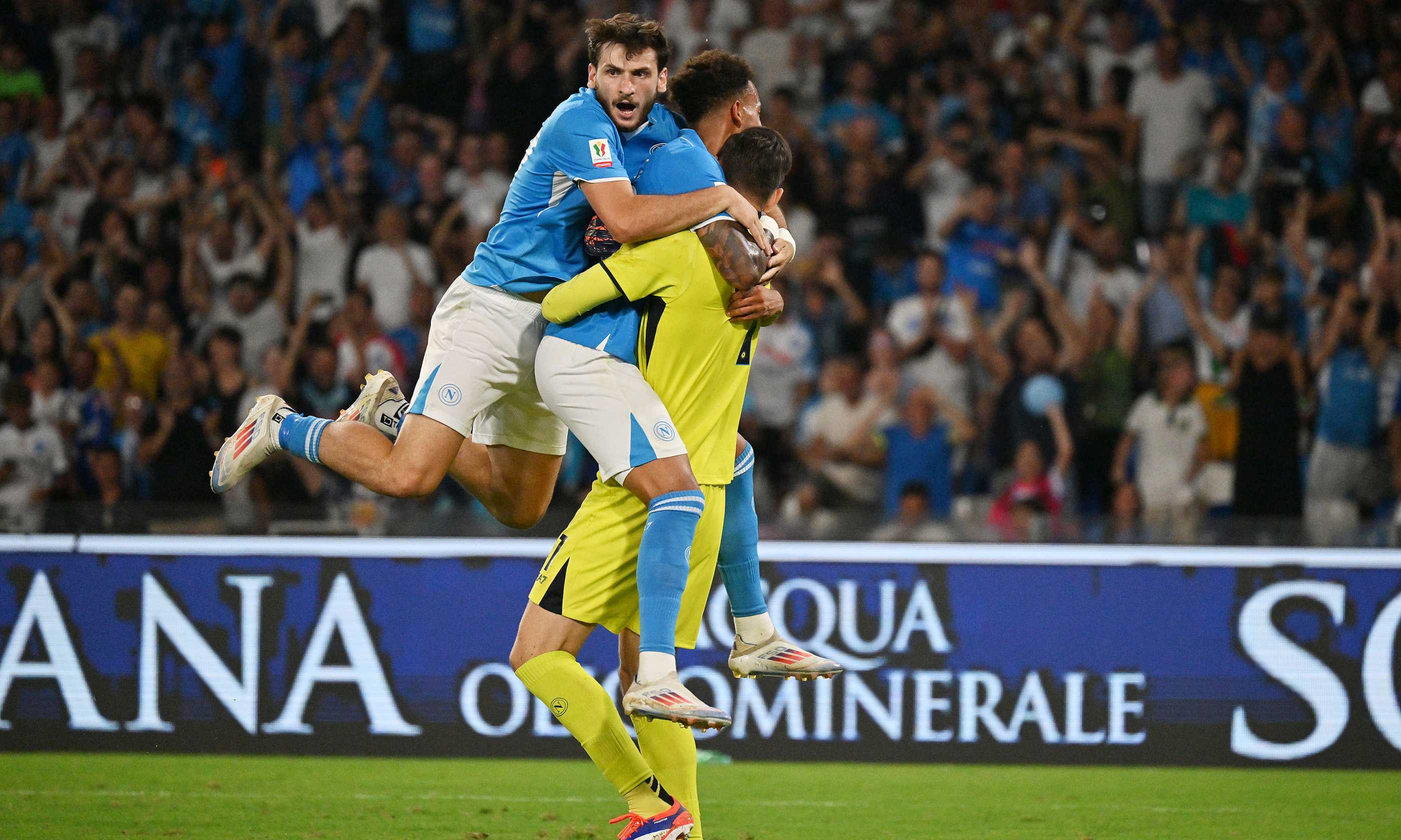 Coppa Italia, Napoli qualified on penalties against Modena: two decisive saves by Meret