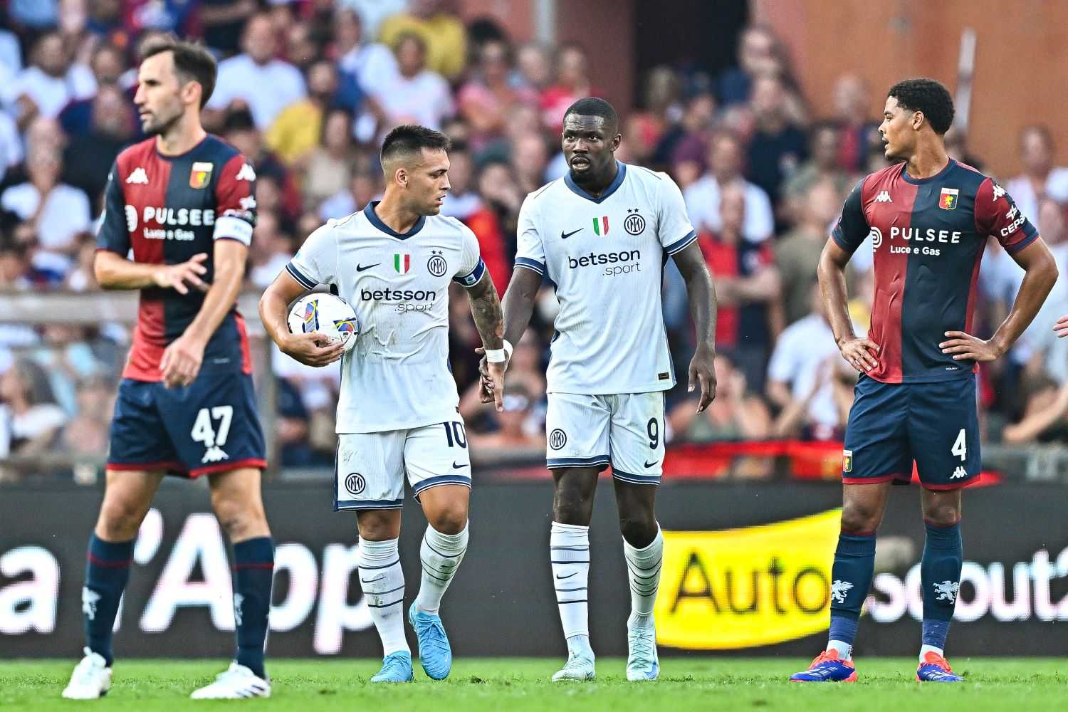 Genoa-Inter  2-2: il tabellino