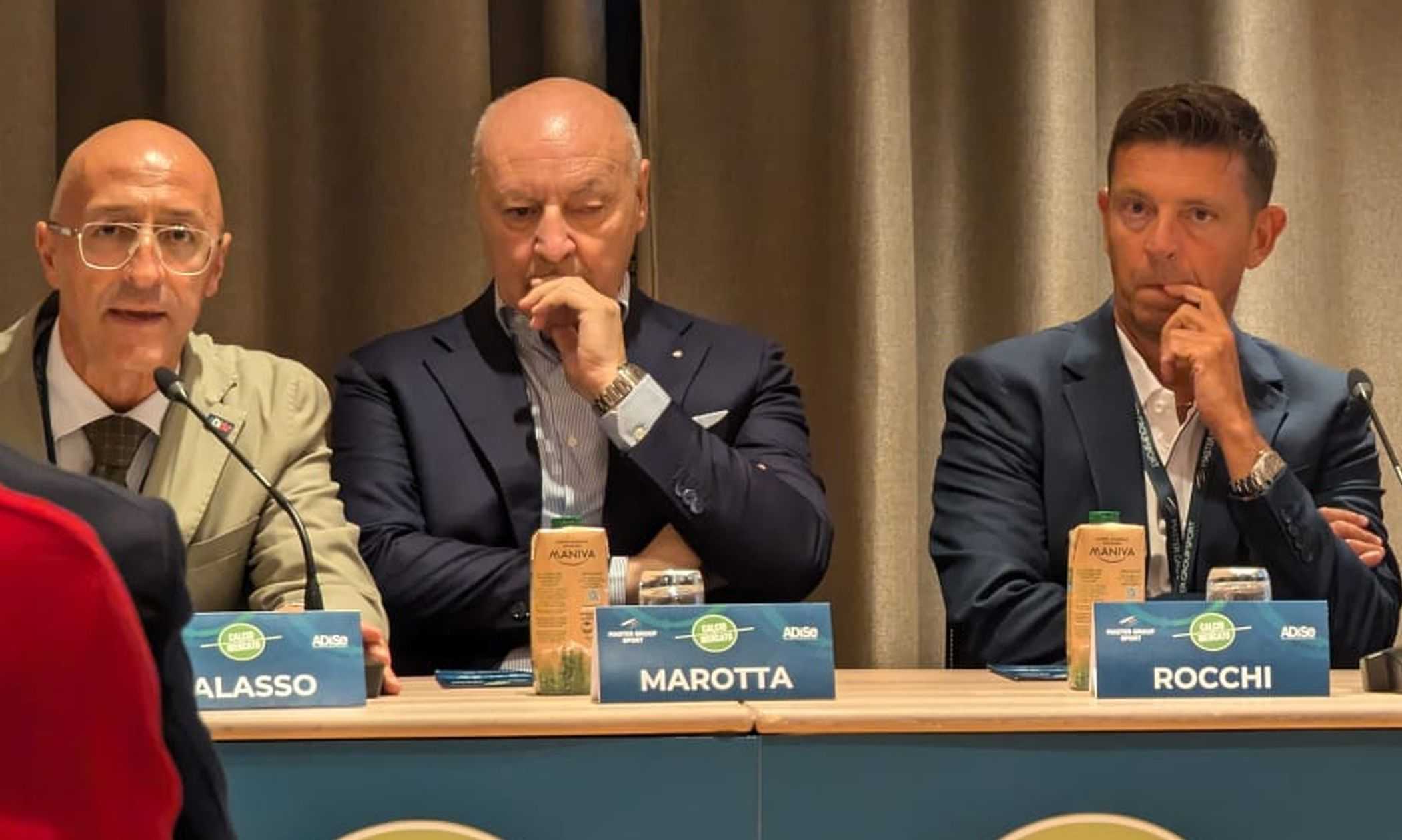 Marotta: "Io il più potente? Sono nel culmine della mia esperienza. Amo il calcio, sono contento del mio ruolo"