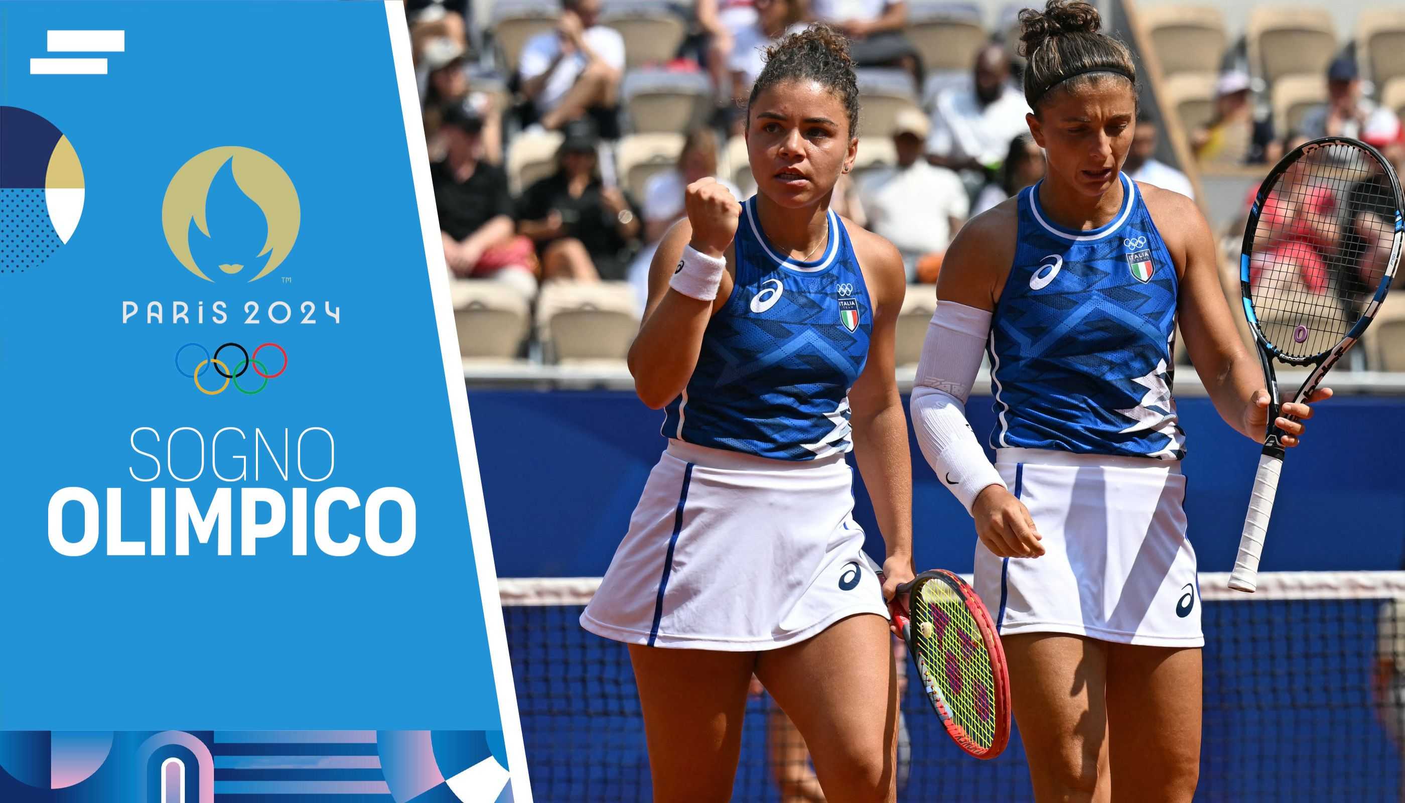 Olimpiadi Parigi 2024, Sara Errani e Jasmine Paolini vincono l'oro nel doppio: è storia!