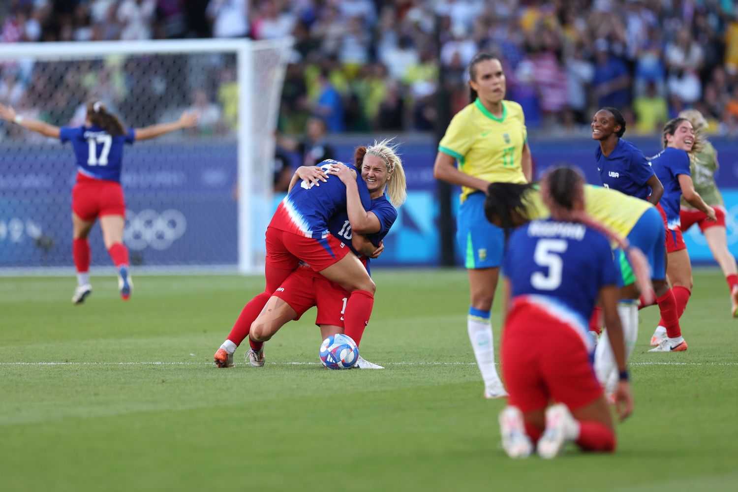 Calcio femminile, l'oro olimpico è degli Stati Uniti: basta un gol per battere il Brasile in finale