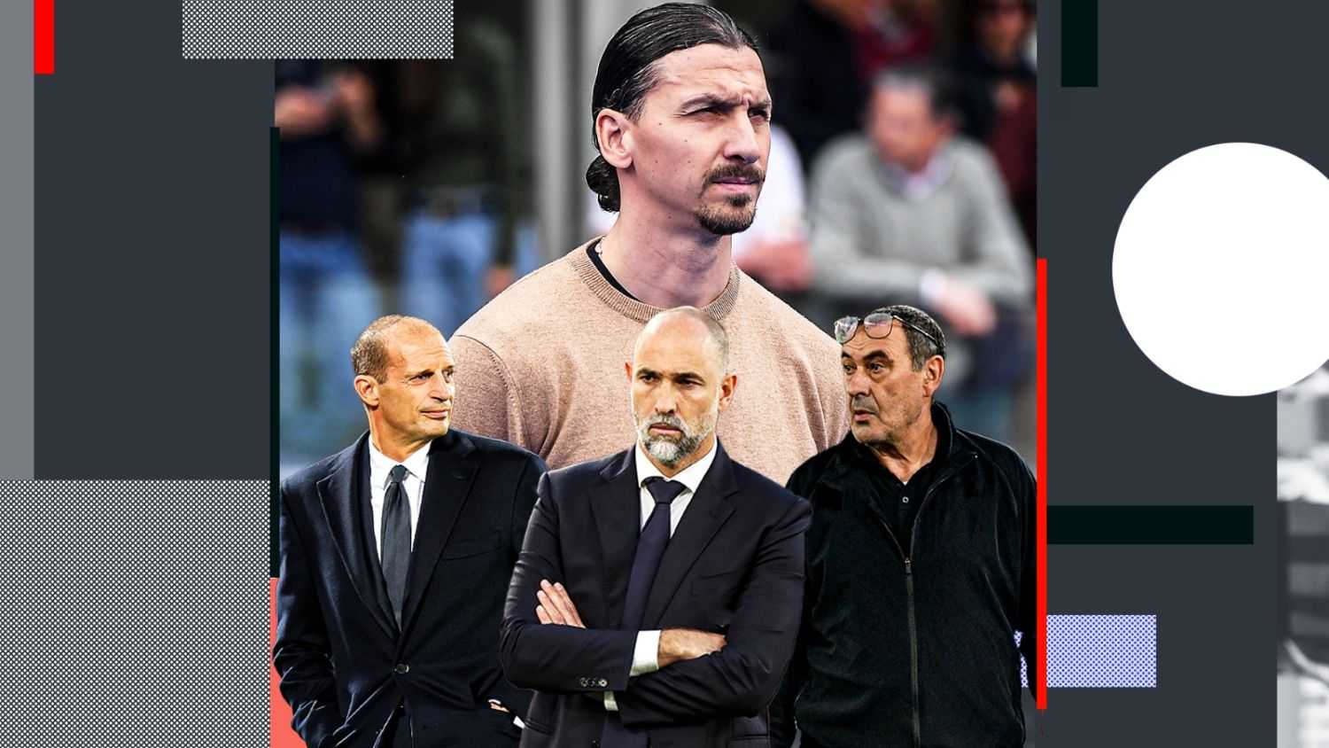 Milan, Ibrahimovic vota Tudor per il post-Fonseca: il borsino da Sarri ad Allegri 