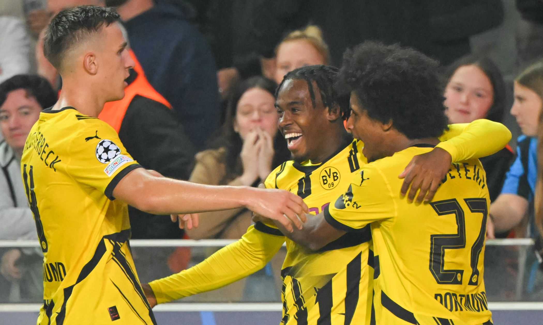 Champions League: tris Dortmund, il PSG passa grazie a una "papera". Celtic scatenato, ko il Salisburgo