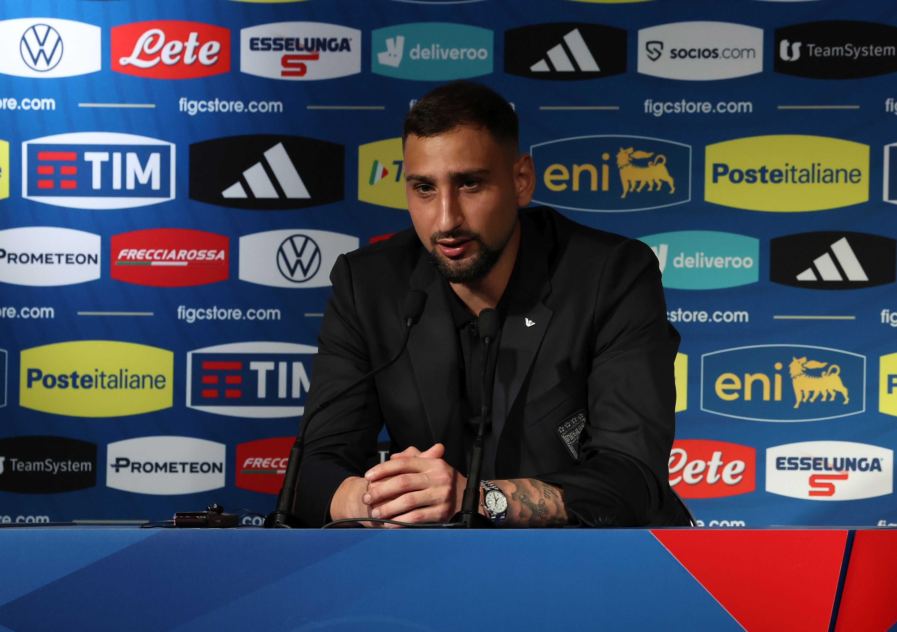 Italia, Donnarumma: "Spalletti oggi è molto più tranquillo e sereno. Felice che si riparta da lui, Maignan e il PSG..'