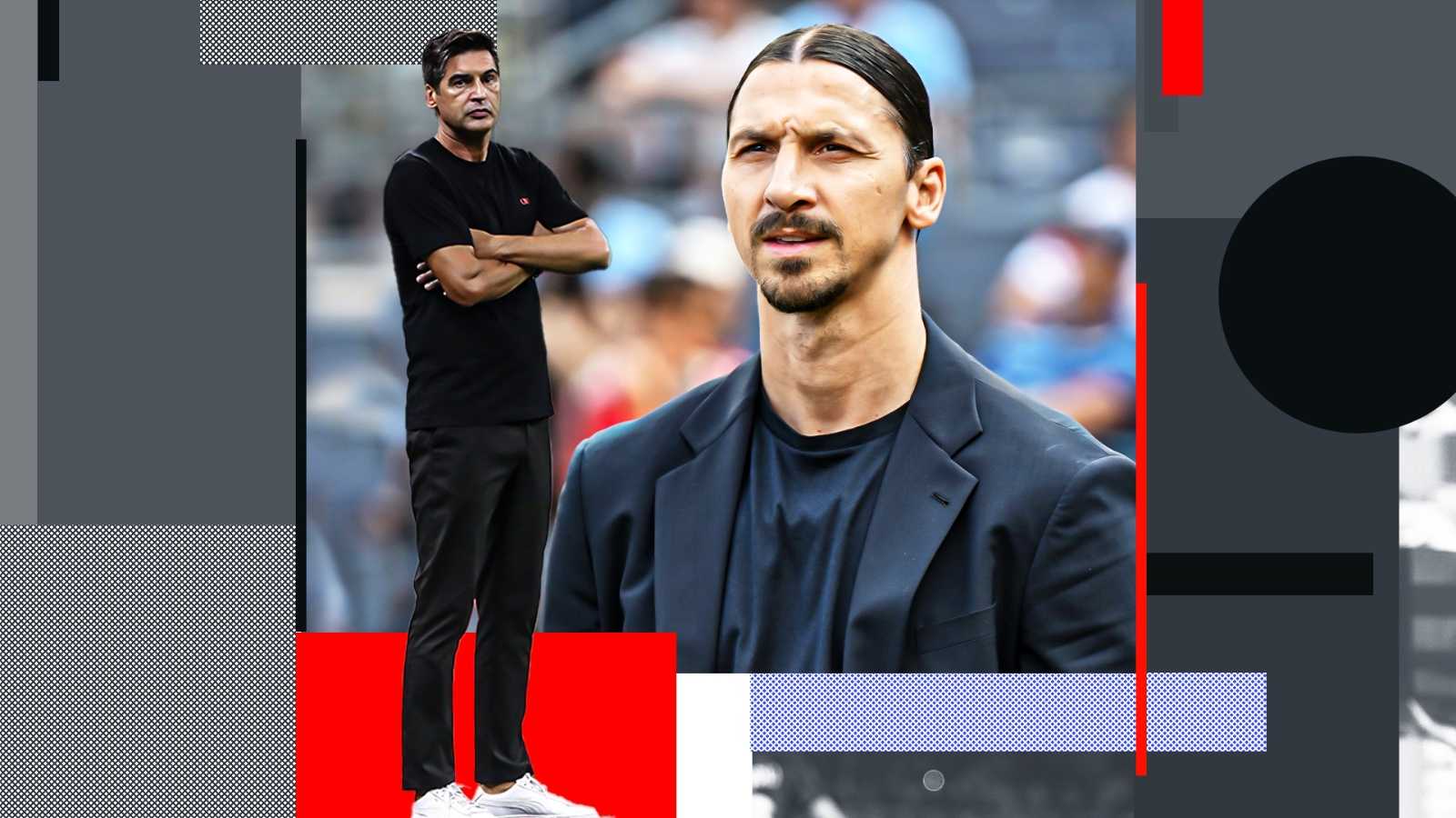 Milan, Ibrahimovic e Moncada presenti a Milanello in vista del Lecce 