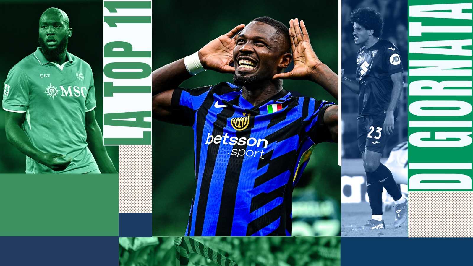 Serie A, la TOP 11 della 3ª giornata: Coco chirurgico, che perla di Barella, la prima di Lukaku